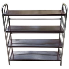 Bauhaus Style Metal Book Shelving, circa 1925