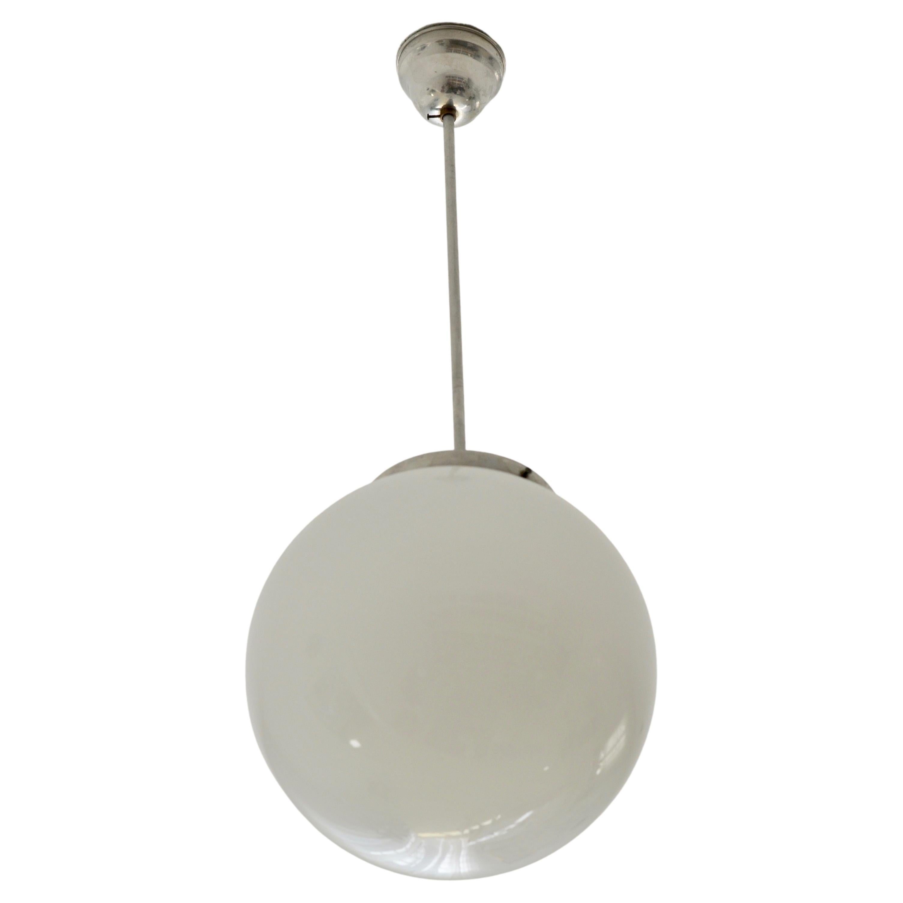 Bauhaus Style Pendant Light, 1950s For Sale