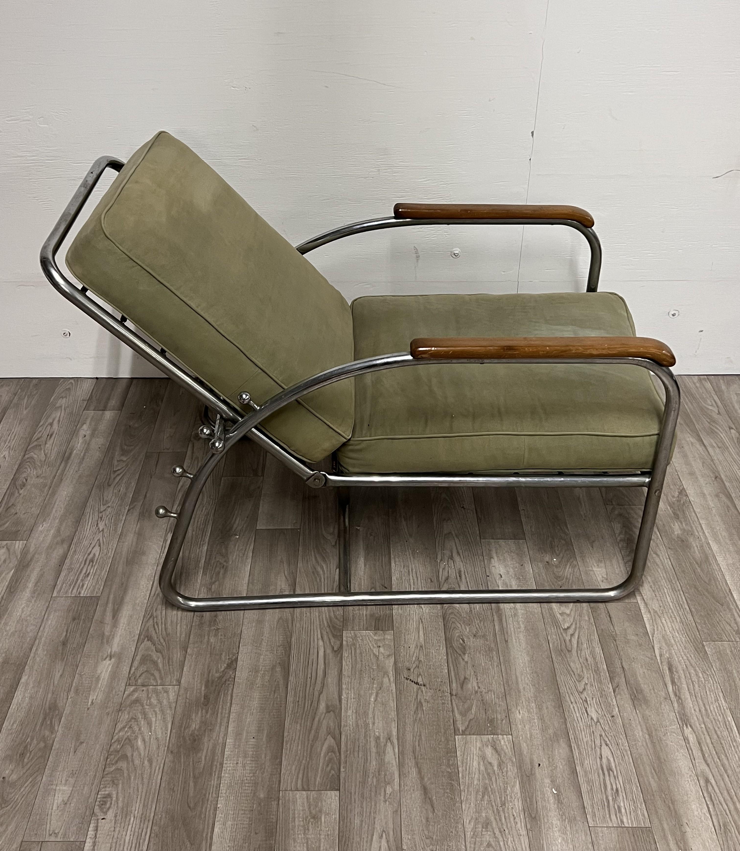 Silla reclinable estilo Bauhaus en venta 1