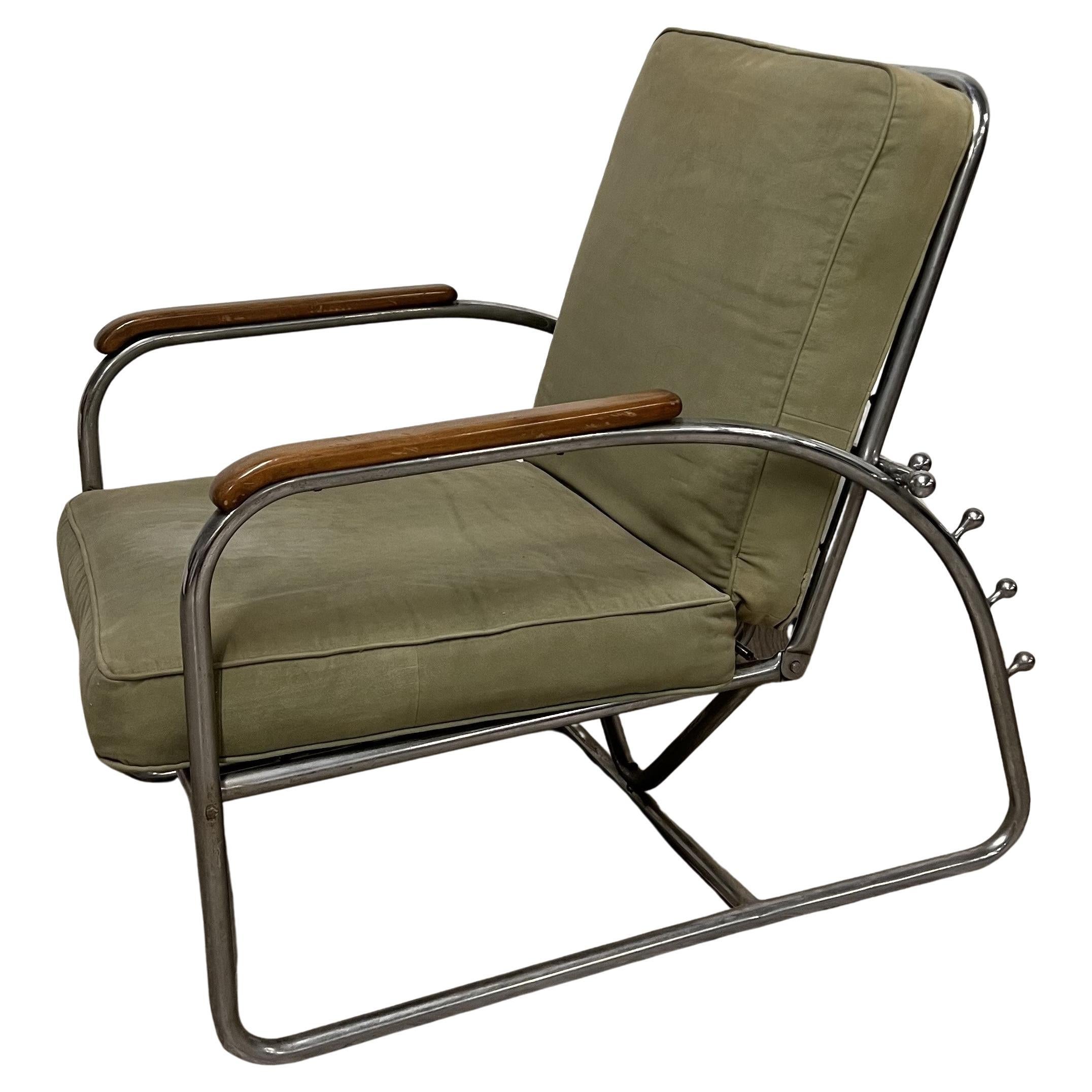 Bauhaus Style Reclining Chair