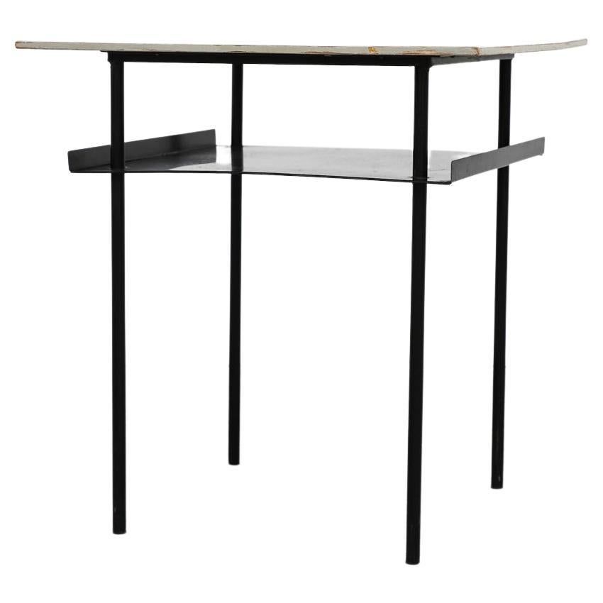 Bauhaus Style Rietveld Side Table or Night Stand