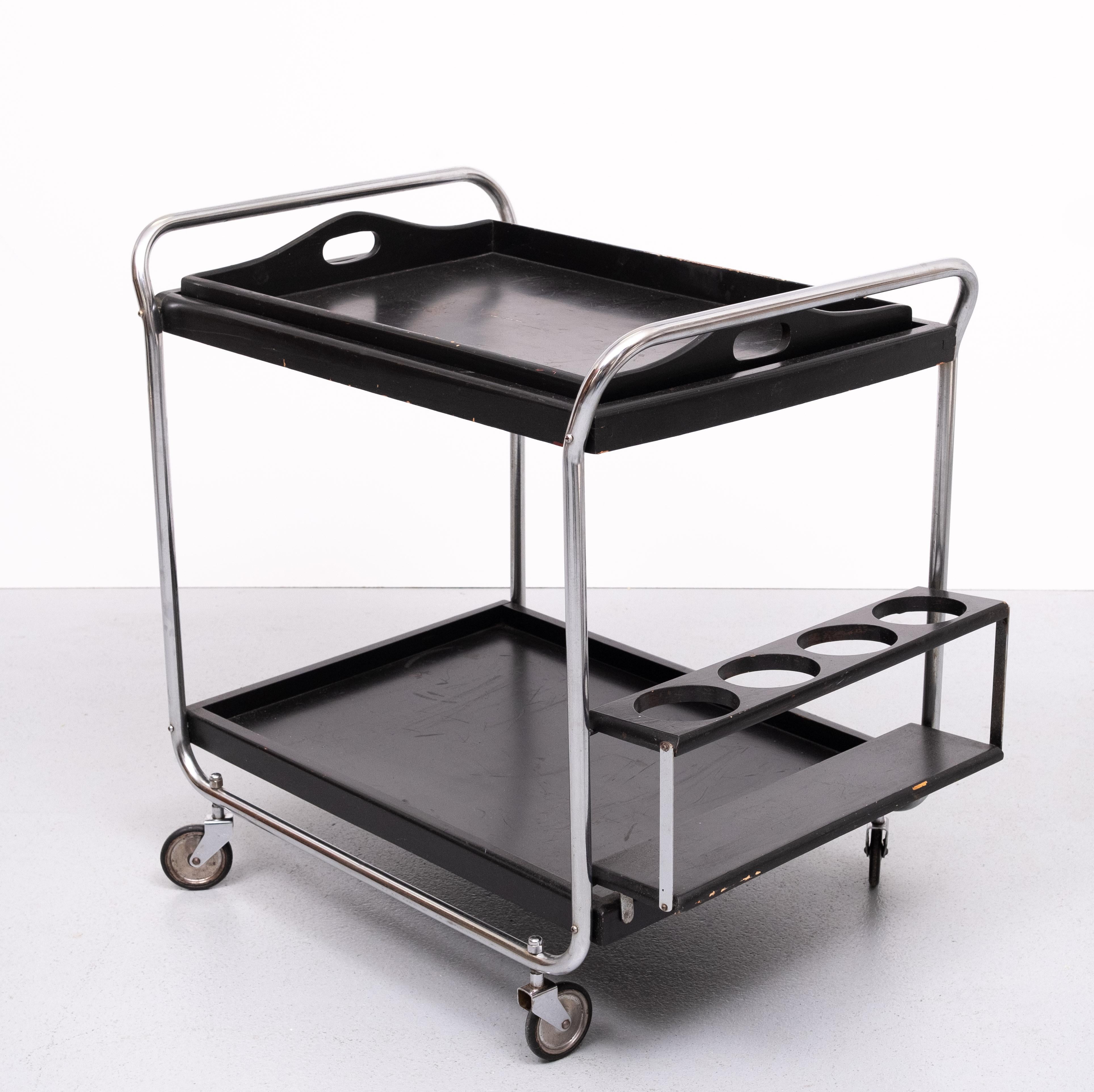 Mid-20th Century Bauhaus style serving table 1960s Germany For Sale