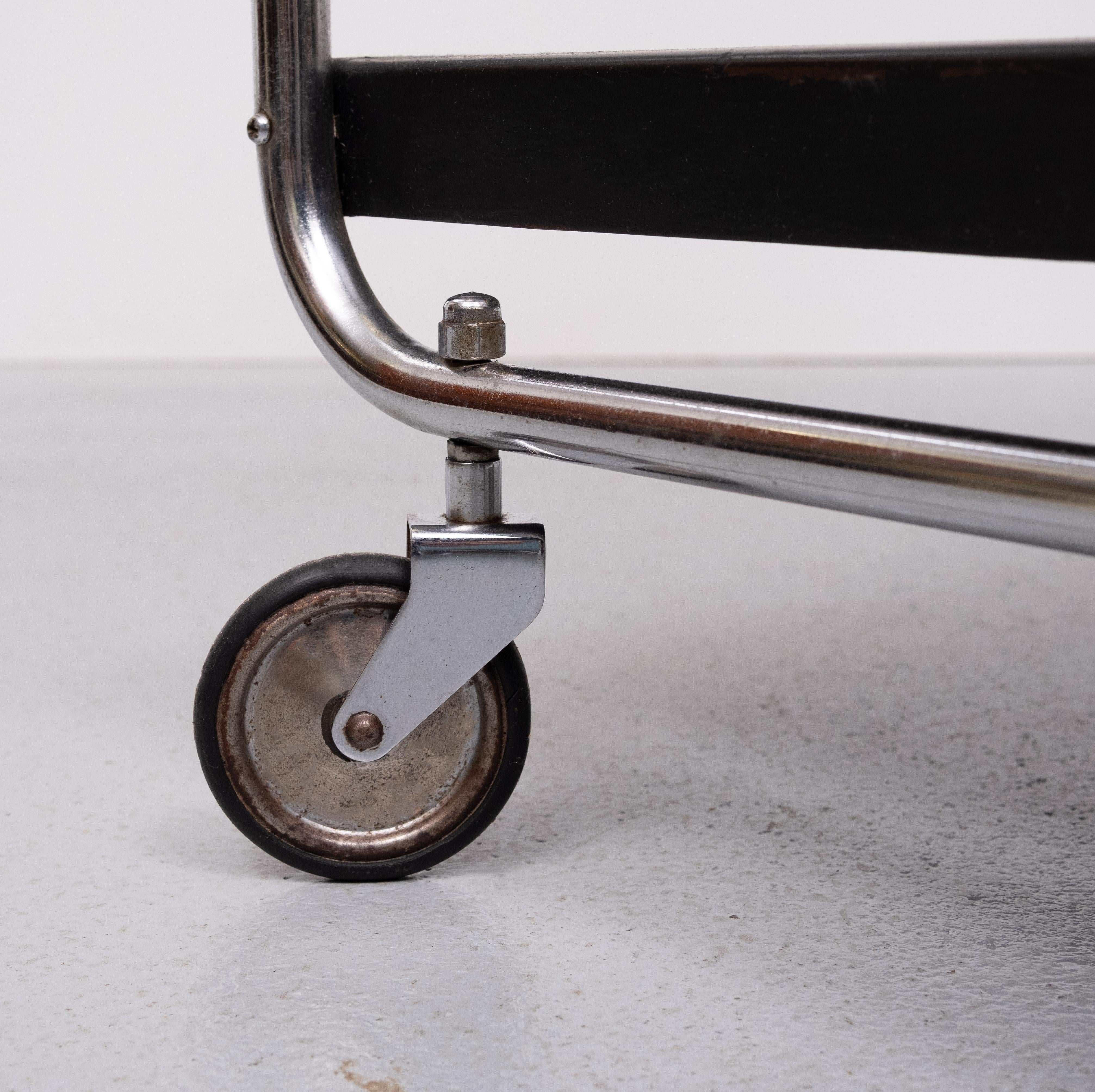 Bauhaus style serving table 1960s Germany For Sale 1