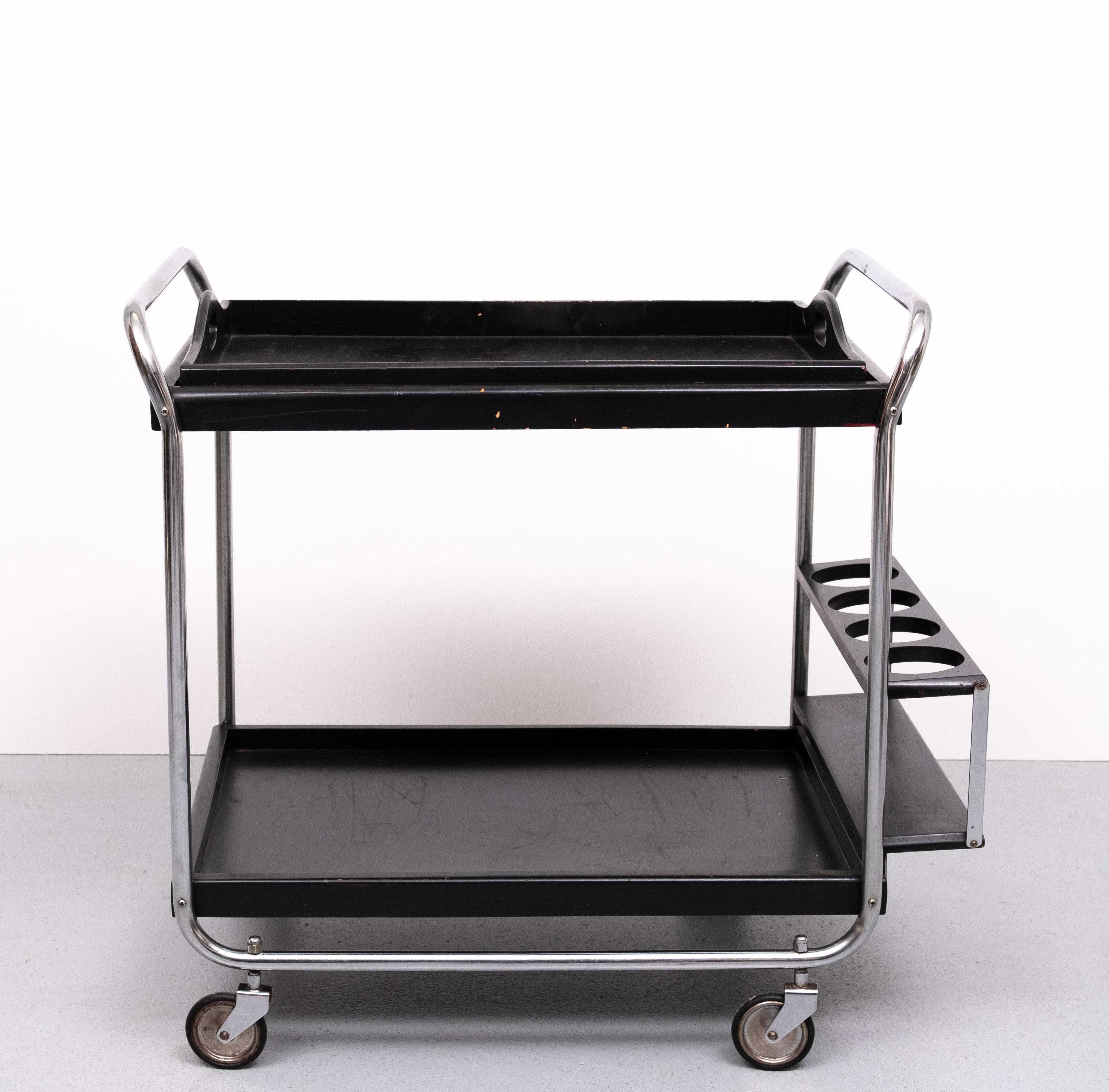 Bauhaus style serving table 1960s Germany For Sale 4