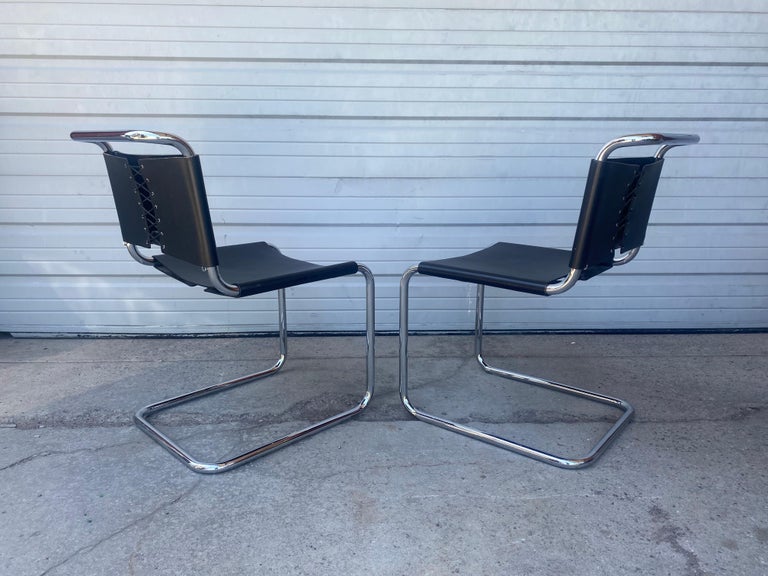 Late 20th Century Bauhaus Style Set of 8 Spoleto Chairs by Ufficio Tecnico for Knoll International