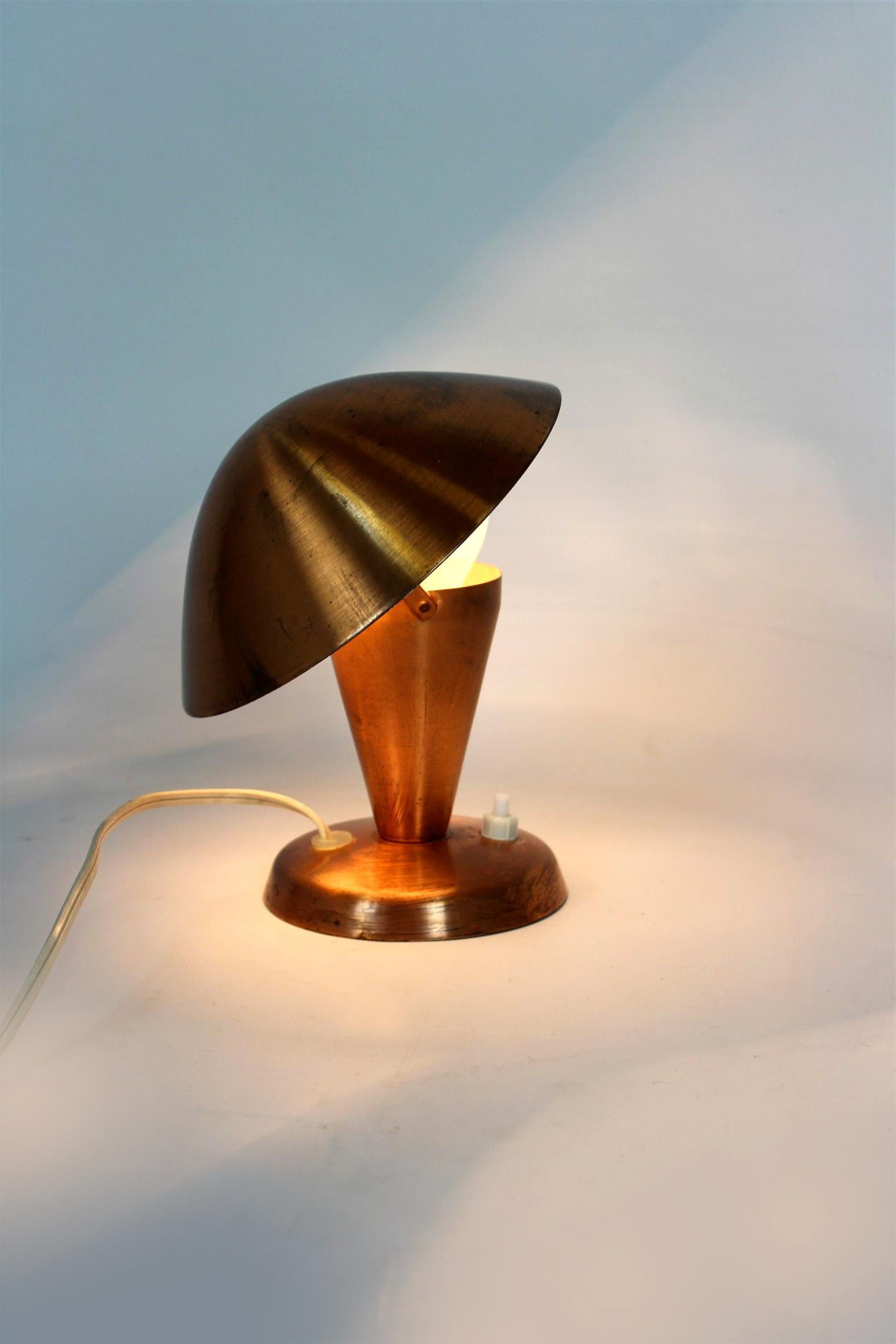 Bauhaus Style Table Lamp from ESC, 1940s For Sale 10