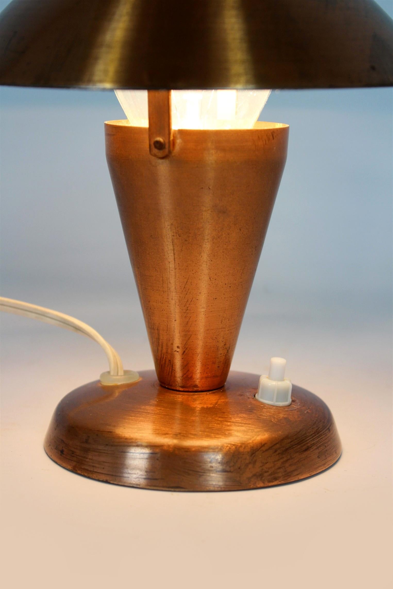Bauhaus Style Table Lamp from ESC, 1940s For Sale 11