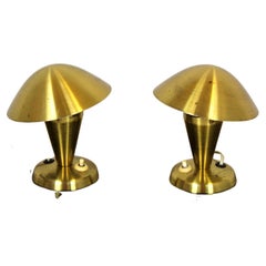 Lampes de table de style Bauhaus de ESC, années 1940, lot de 2