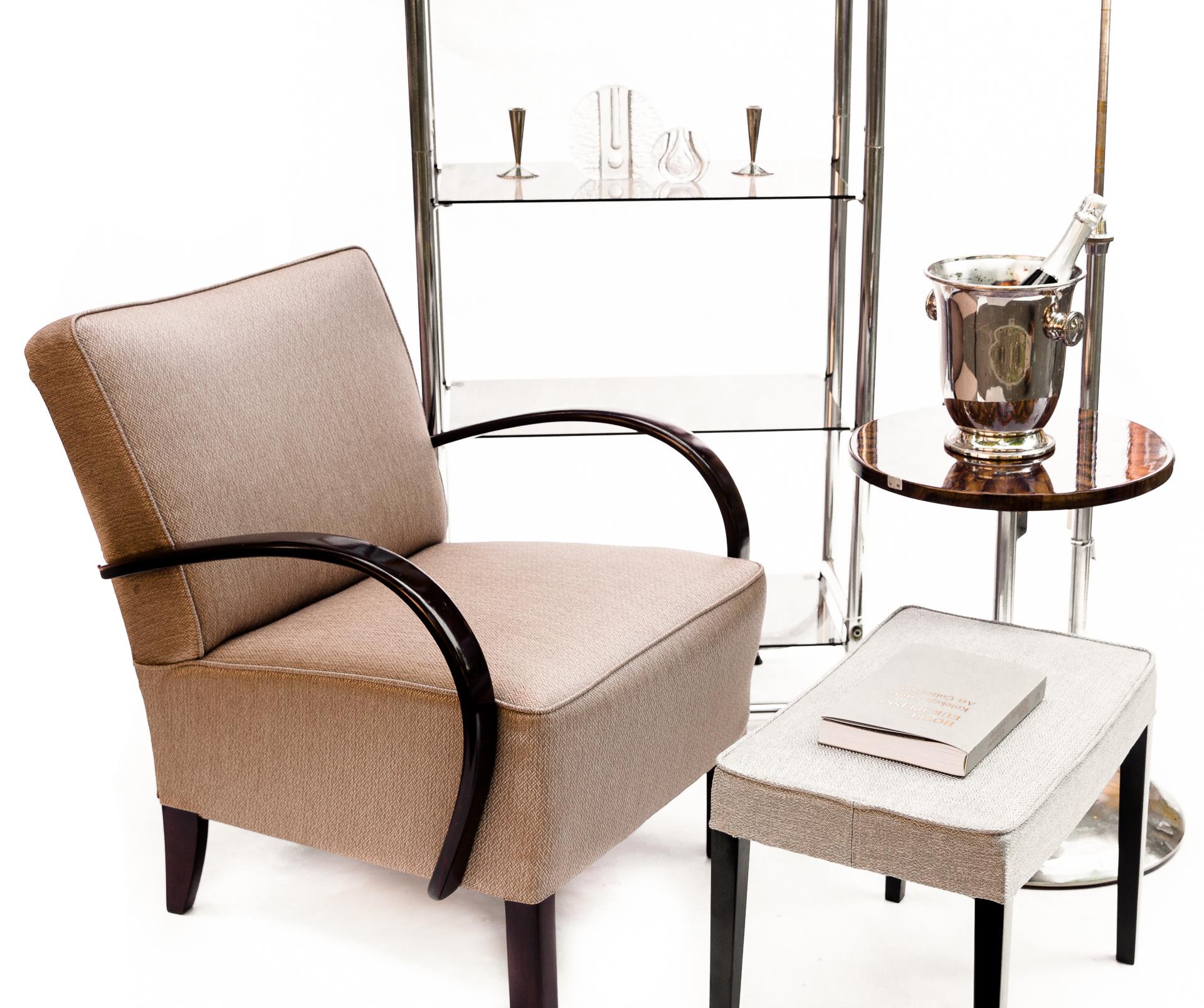 European Bauhaus Style Tubular Shelf, Chrome For Sale