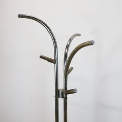 Bauhaus Style Tubular Steel Coat Rack, Circa 1940