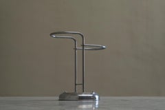 Bauhaus Style Umbrella Stand in Crome Plated Brass 1960s