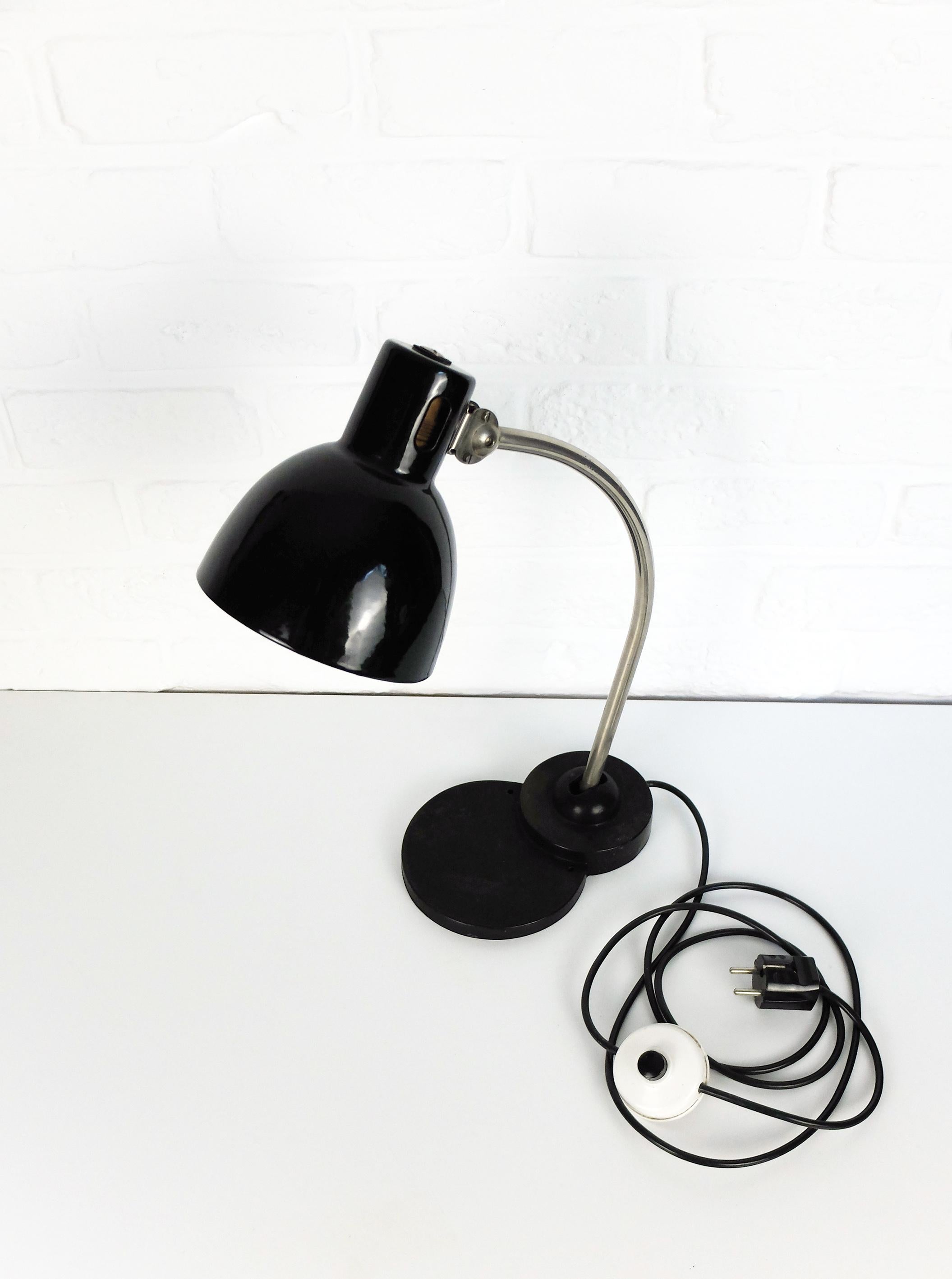 Bauhaus style Zirax table lamp by Schneider & Co, Germany, circa 1930s For Sale 8