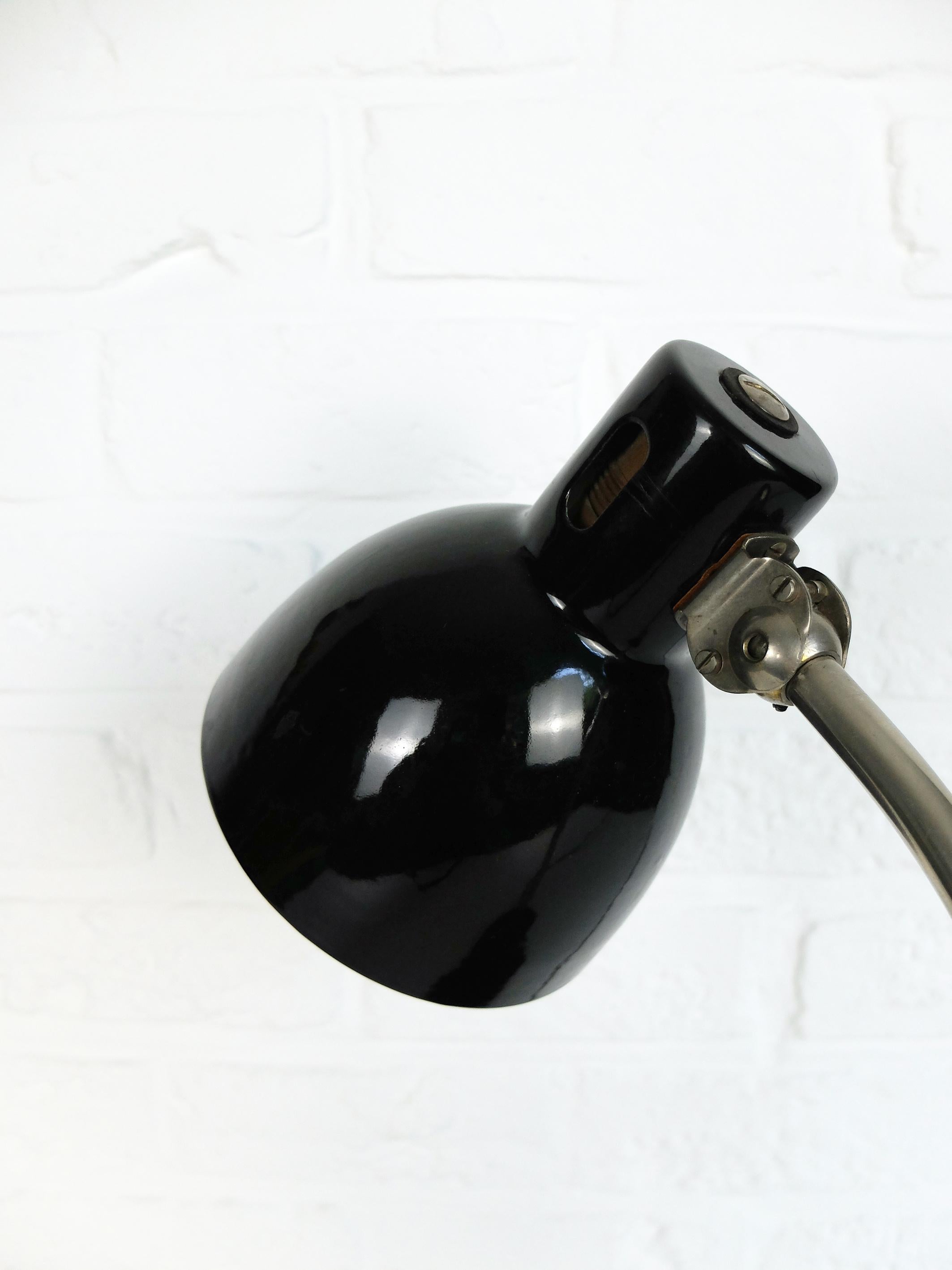 Bauhaus style Zirax table lamp by Schneider & Co, Germany, circa 1930s For Sale 3