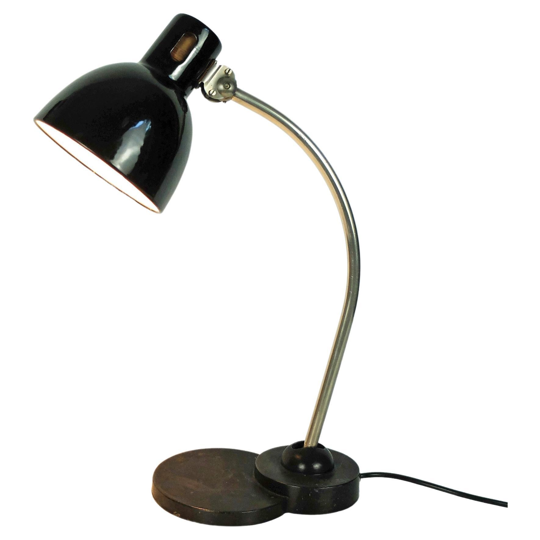Bauhaus style Zirax table lamp by Schneider & Co, Germany, circa 1930s For Sale