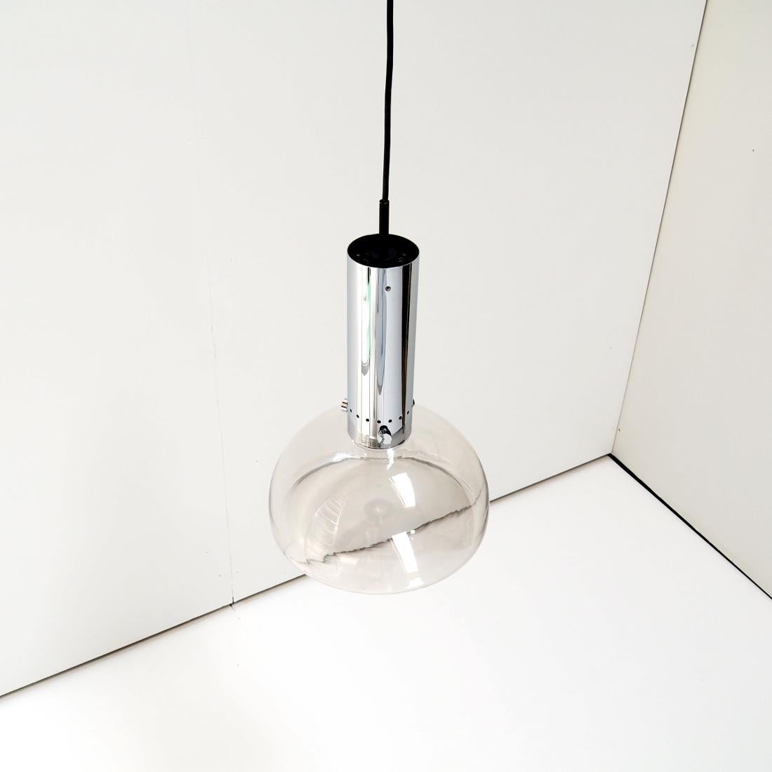 German Bauhaus Styled Pendant by Herbert Proft for Glashütte Limburg For Sale