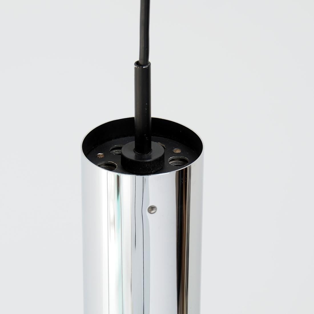 Bauhaus Styled Pendant by Herbert Proft for Glashütte Limburg For Sale 1