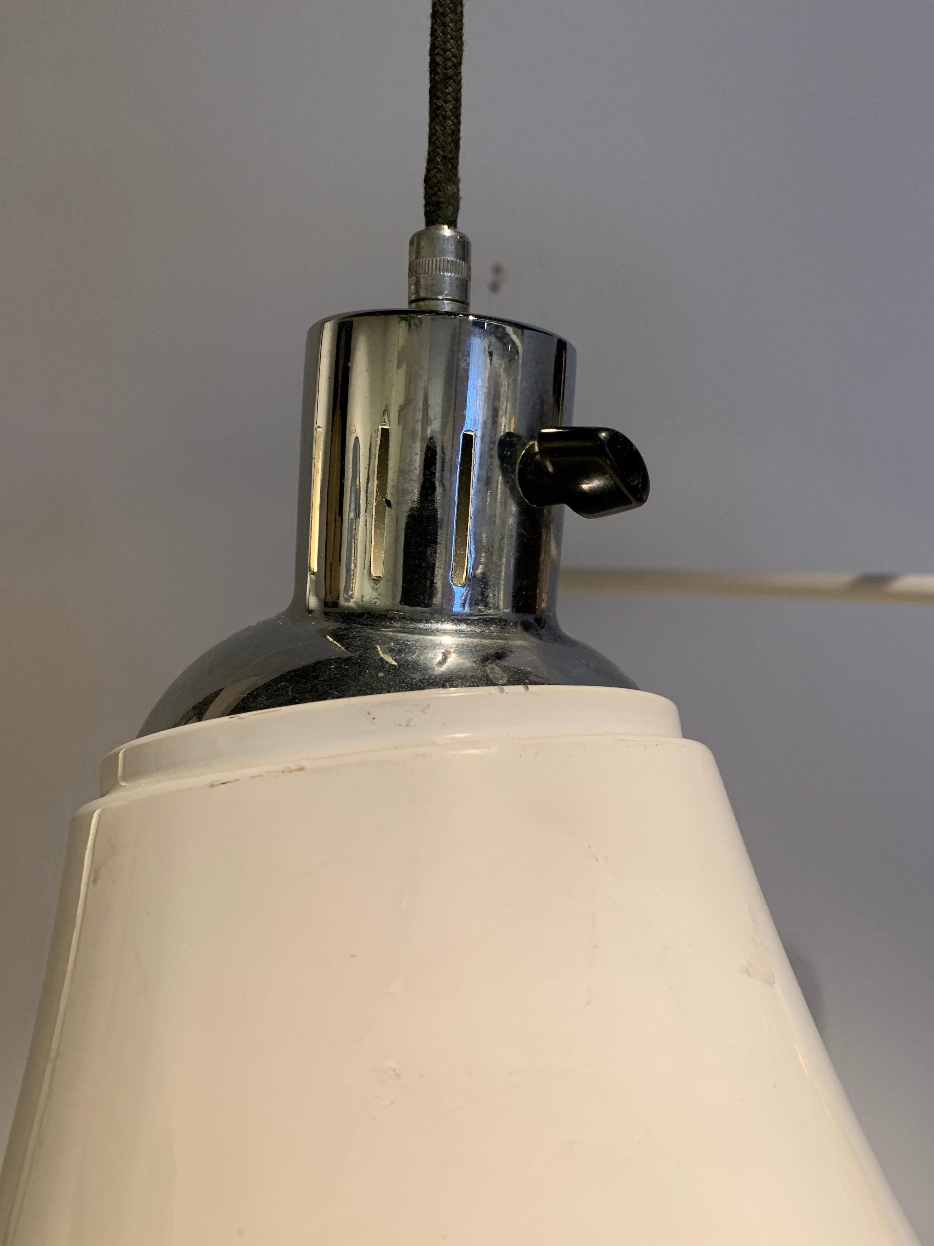 Bauhaus Swing Arm Lamp by Heinrich Bormann, 1950s 3