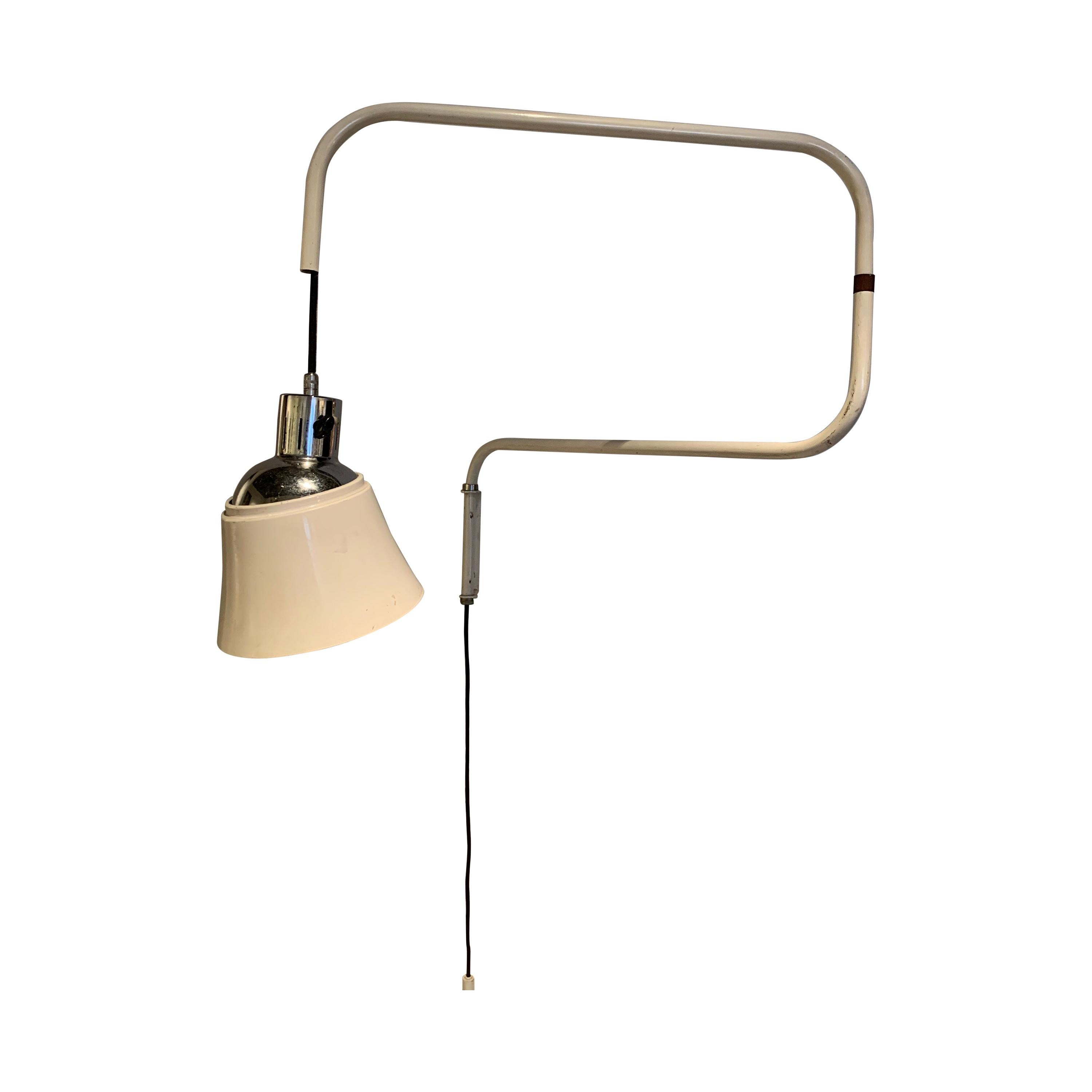 Bauhaus Swing Arm Lamp by Heinrich Bormann, 1950s