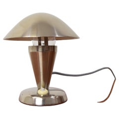 Vintage Bauhaus Table Chrome Lamp, 1930's