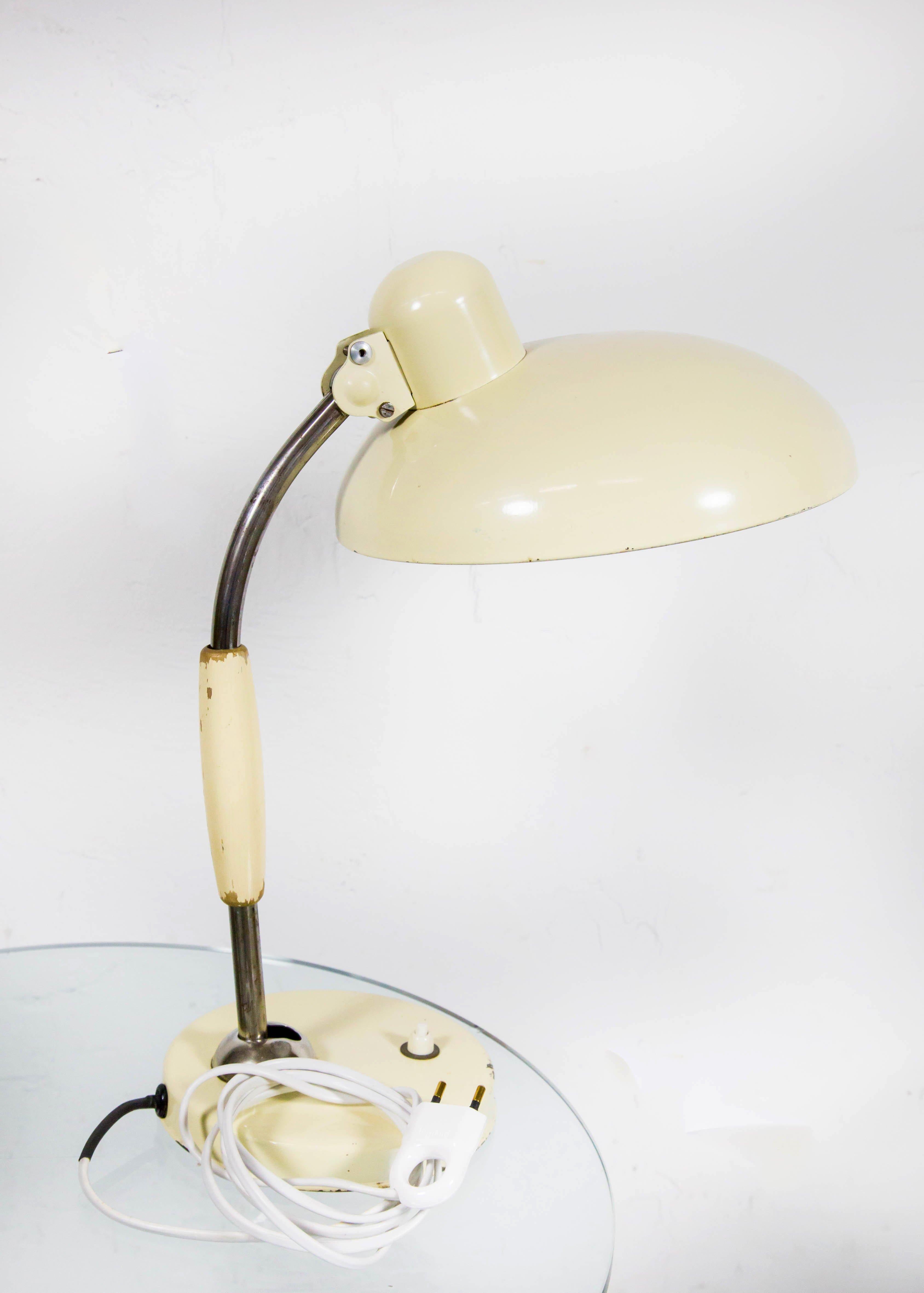 Bauhaus Table / Desk Lamp by Christian Dell, for Koranda, 1930s For Sale 6