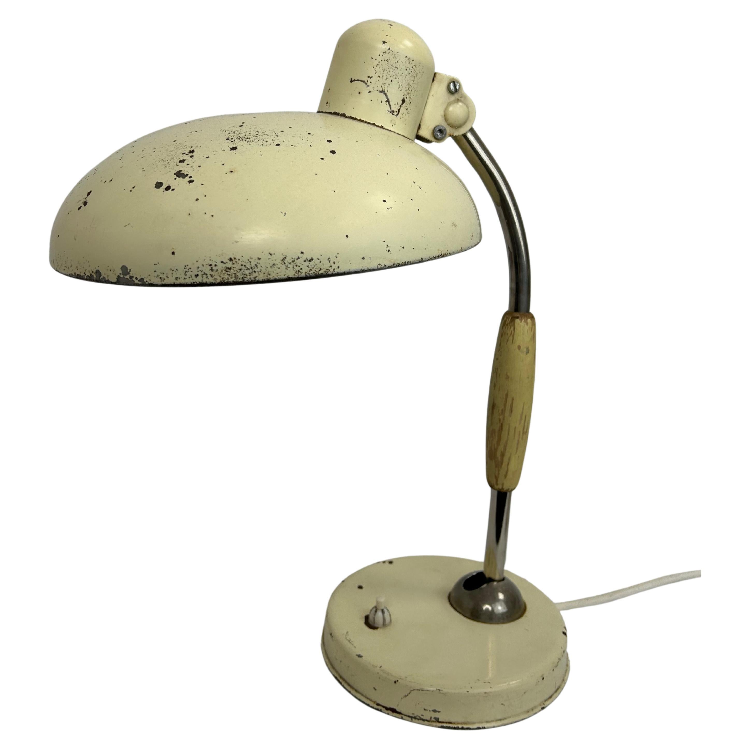 Bauhaus table lamp by Christian Dell for Koranda OVE Austria For Sale