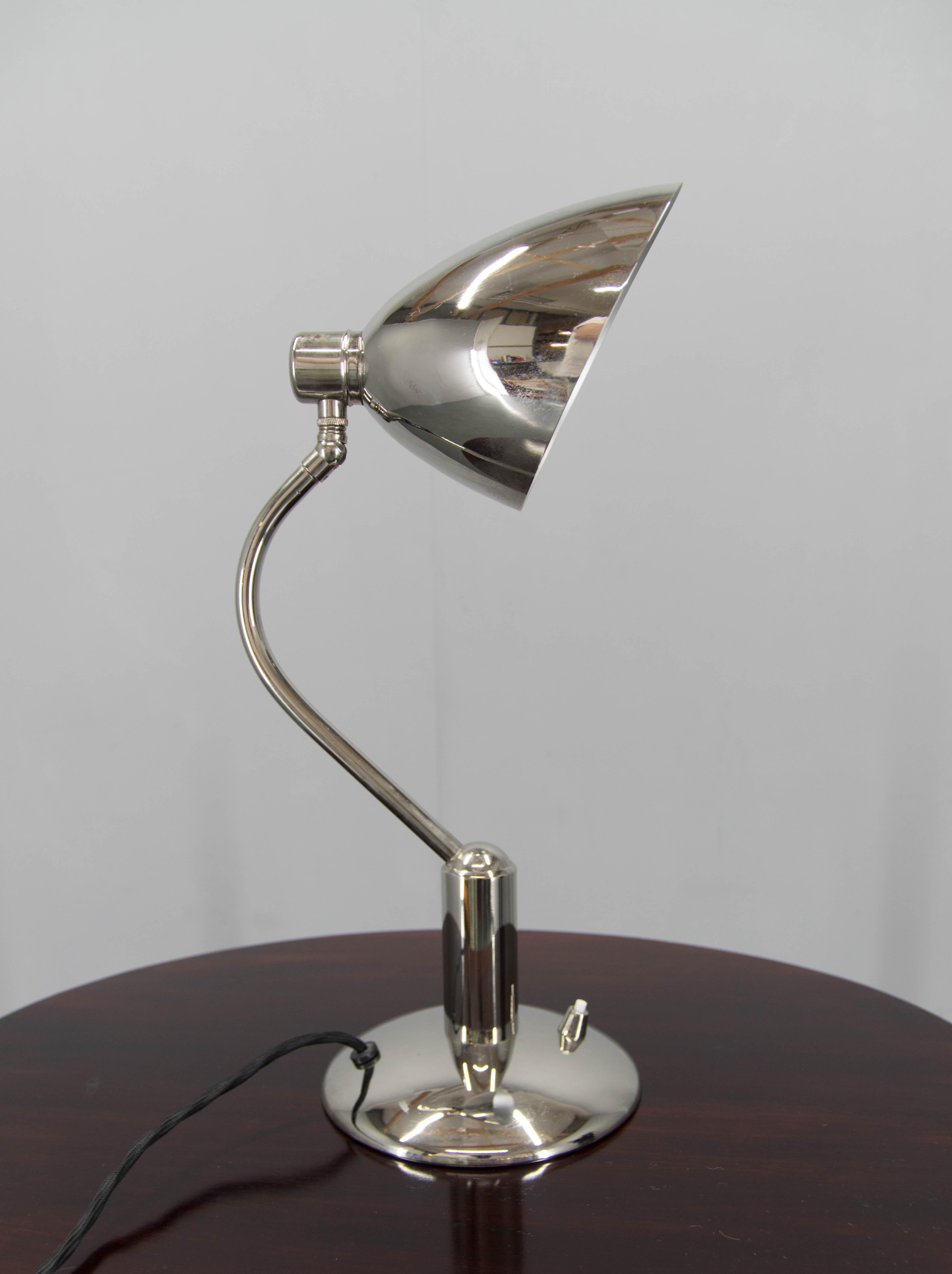 Bauhaus Table Lamp by Franta Anyz For Sale 1