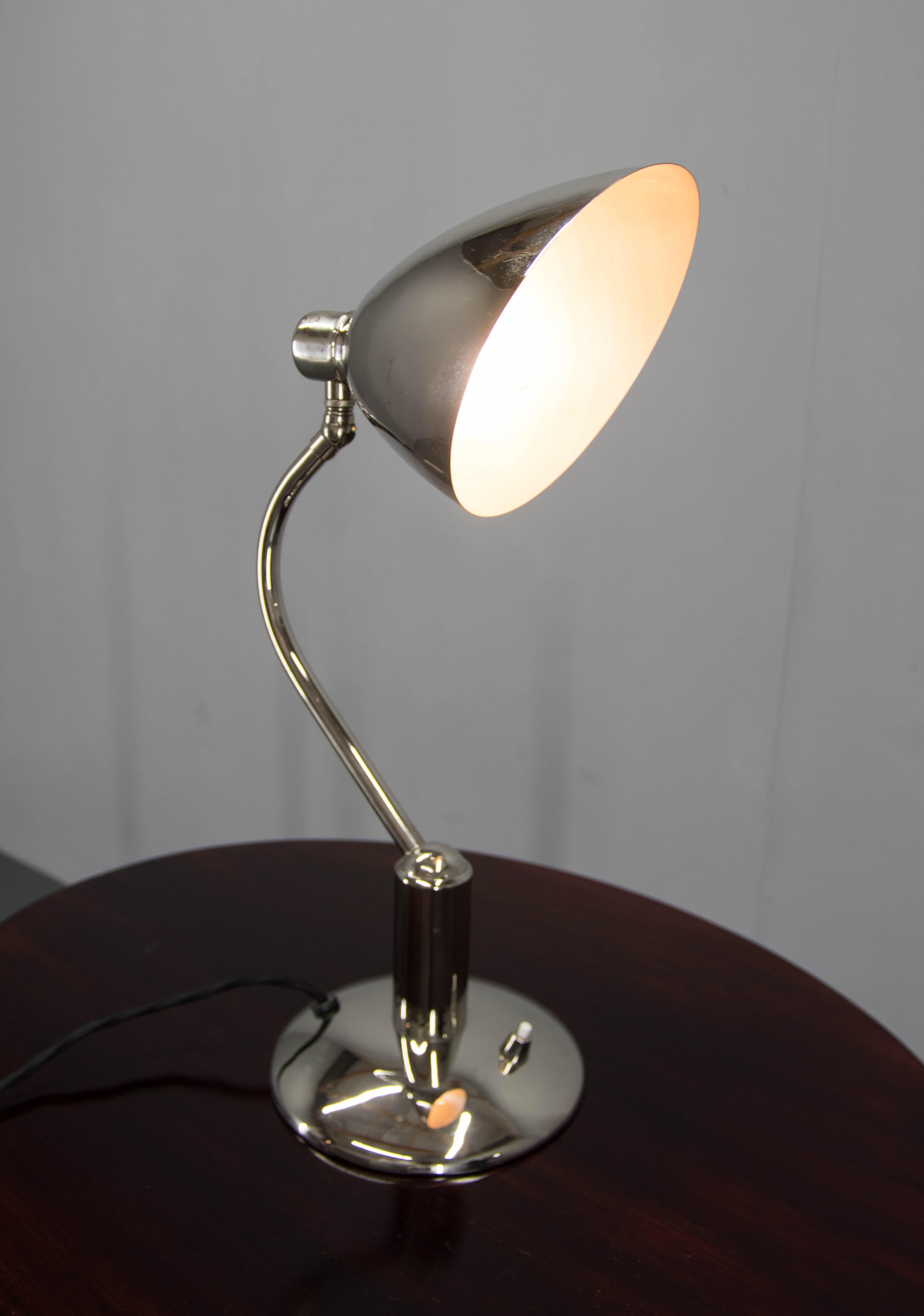 Bauhaus Table Lamp by Franta Anyz For Sale 2