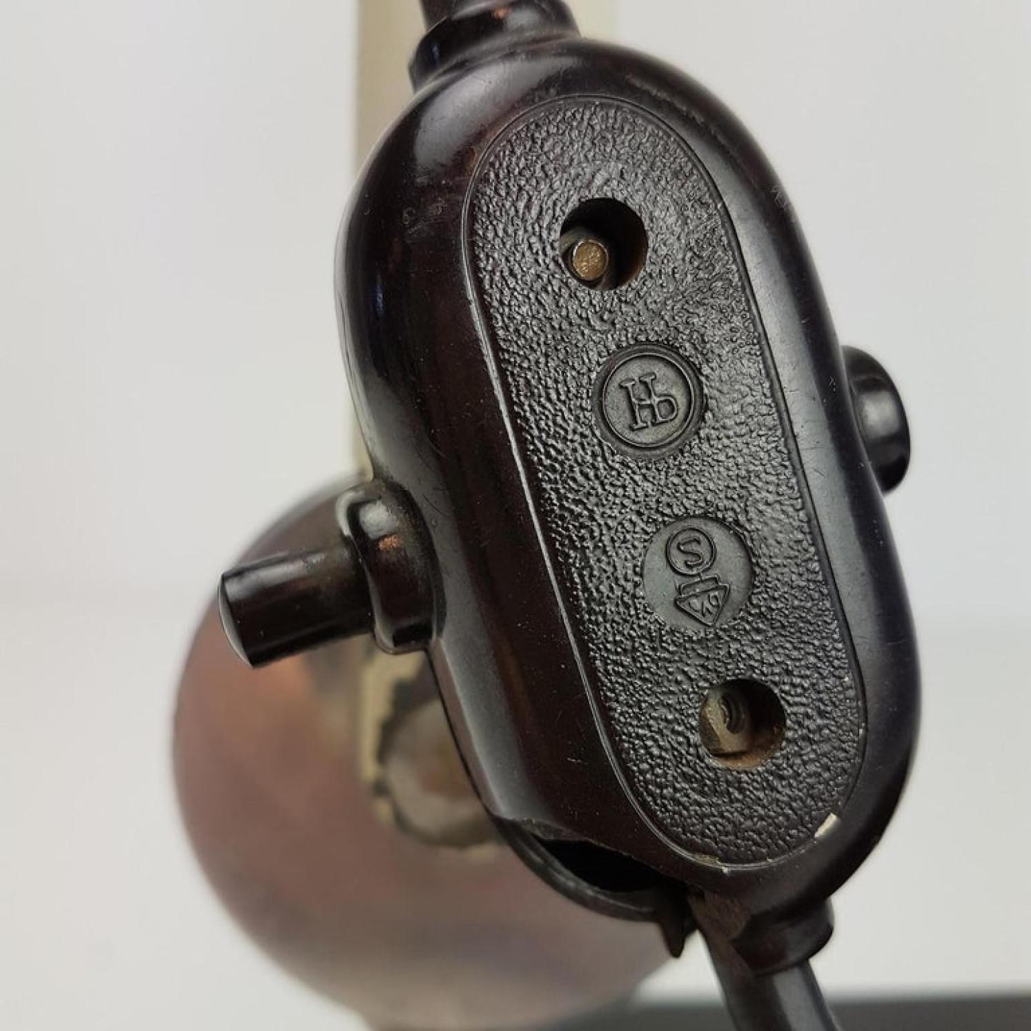 Bauhaus Table Lamp by Hanau, circa 1940 For Sale 5