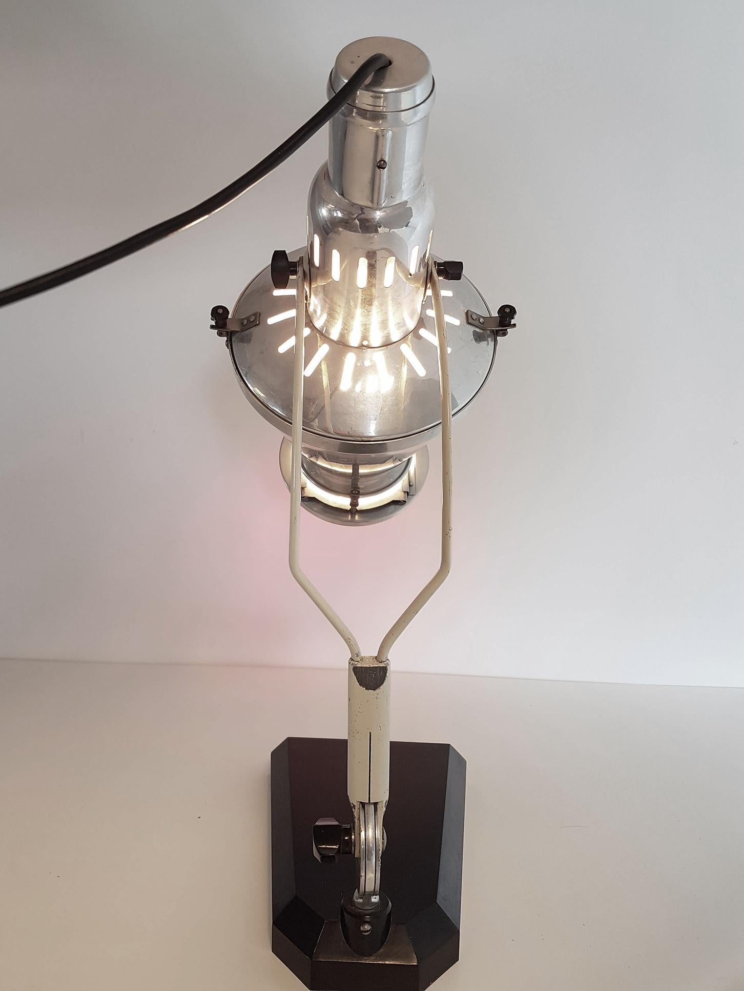 20th Century Bauhaus Table Lamp by Hanau, circa 1940