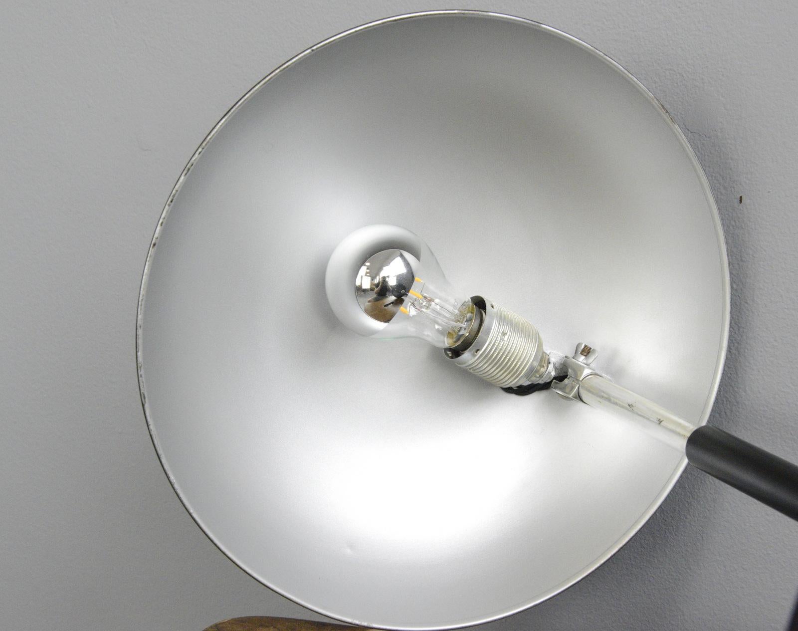 German Bauhaus Table Lamp by Karl Trabert for Bunte & Remmler
