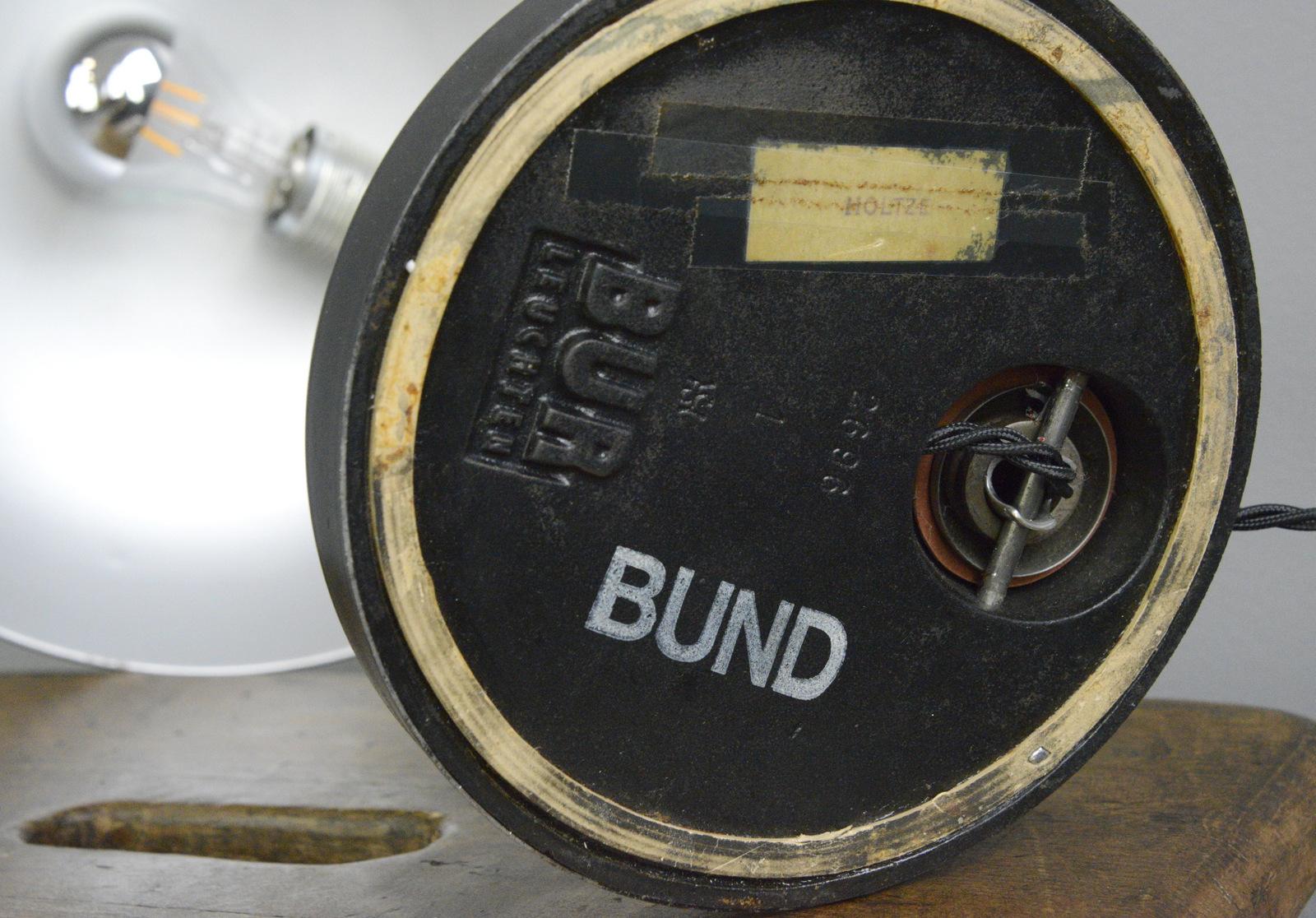 Bauhaus Table Lamp by Karl Trabert for Bunte & Remmler In Good Condition In Gloucester, GB
