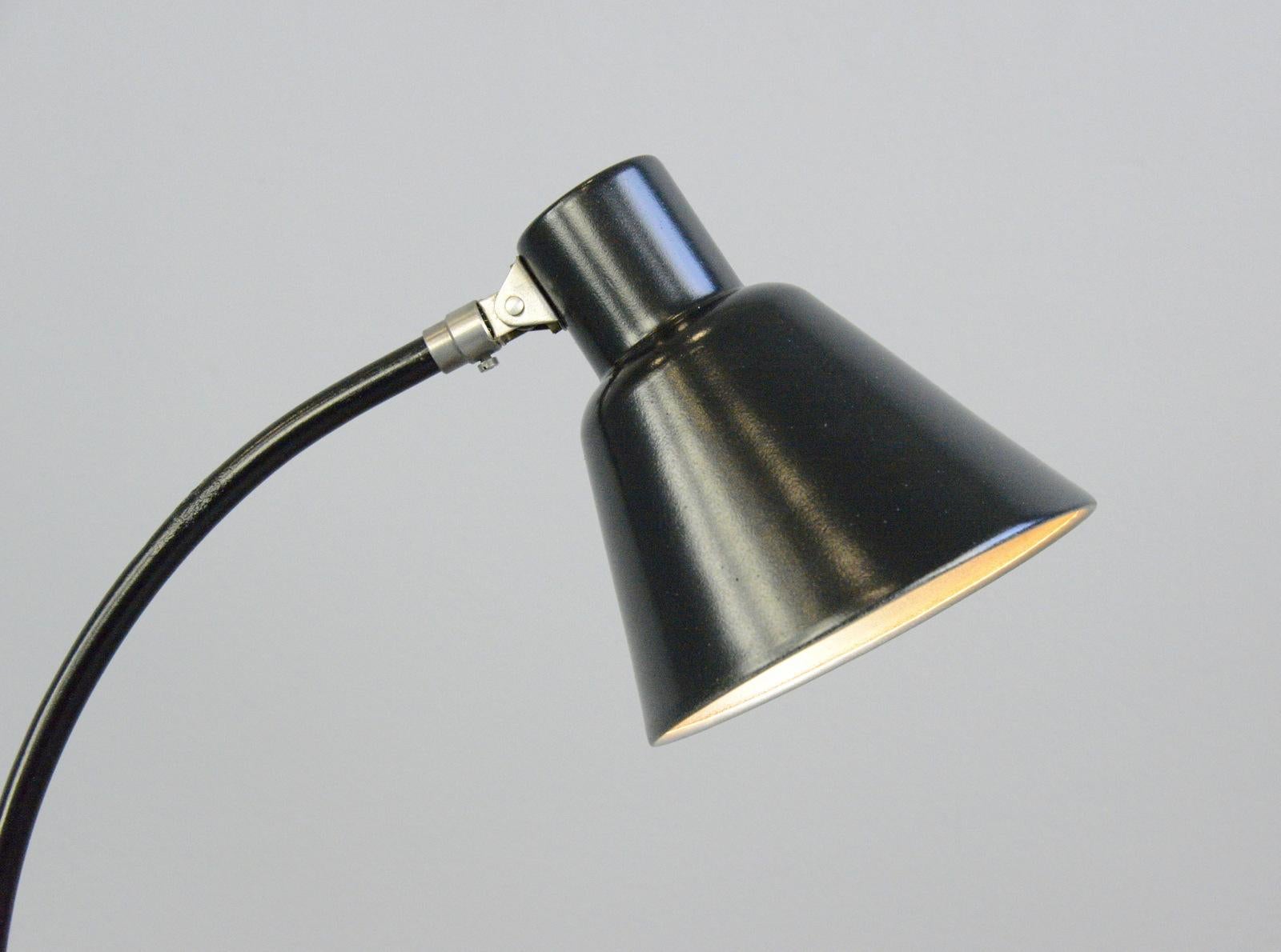 German Bauhaus Table Lamp by Schaco, circa 1930s