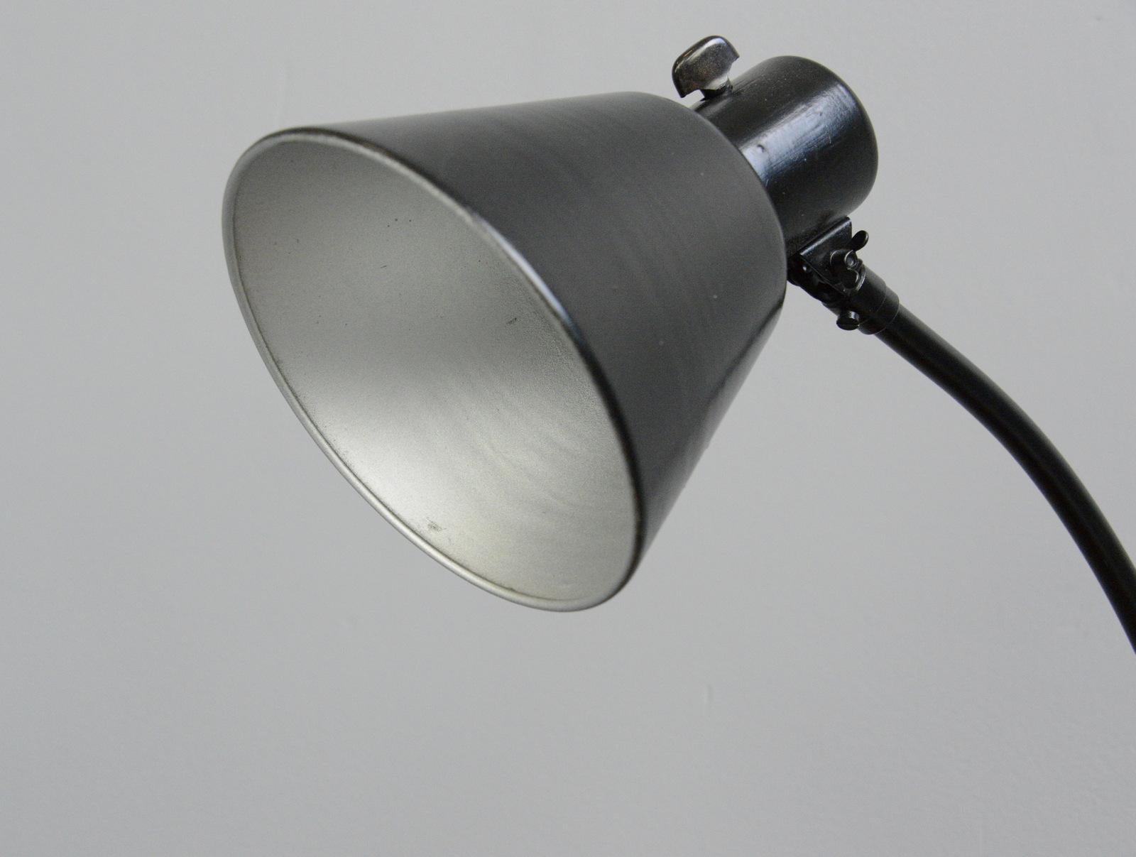 German Bauhaus Table Lamp by Schaco, circa 1930s