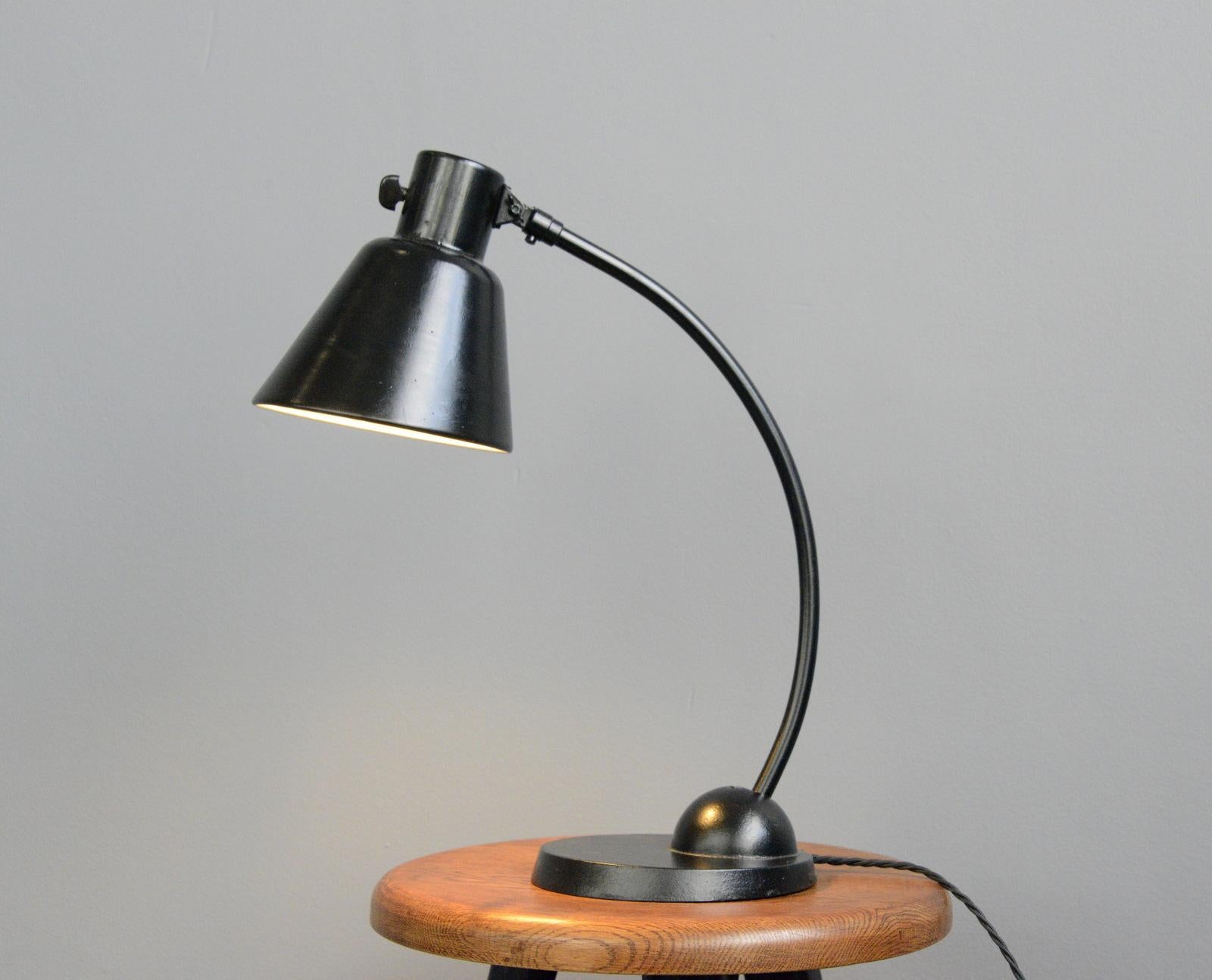 Bauhaus Table Lamp by Schaco, circa 1930s 1