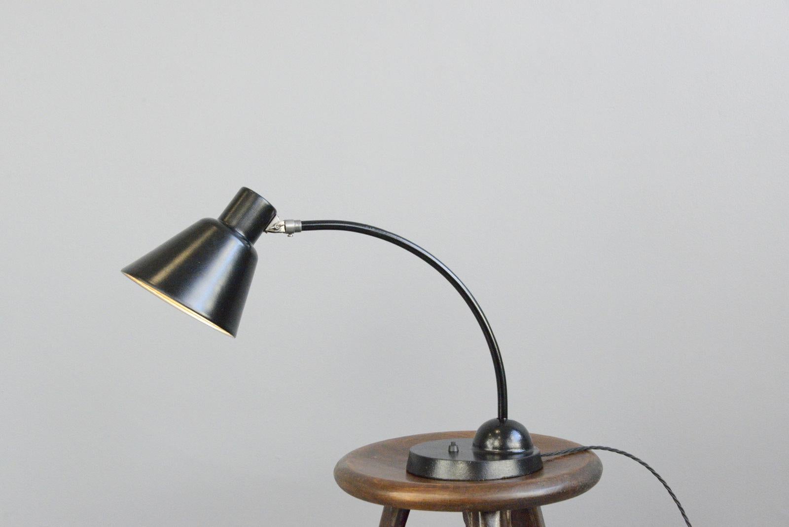 Bauhaus Table Lamp by Schaco, circa 1930s 2