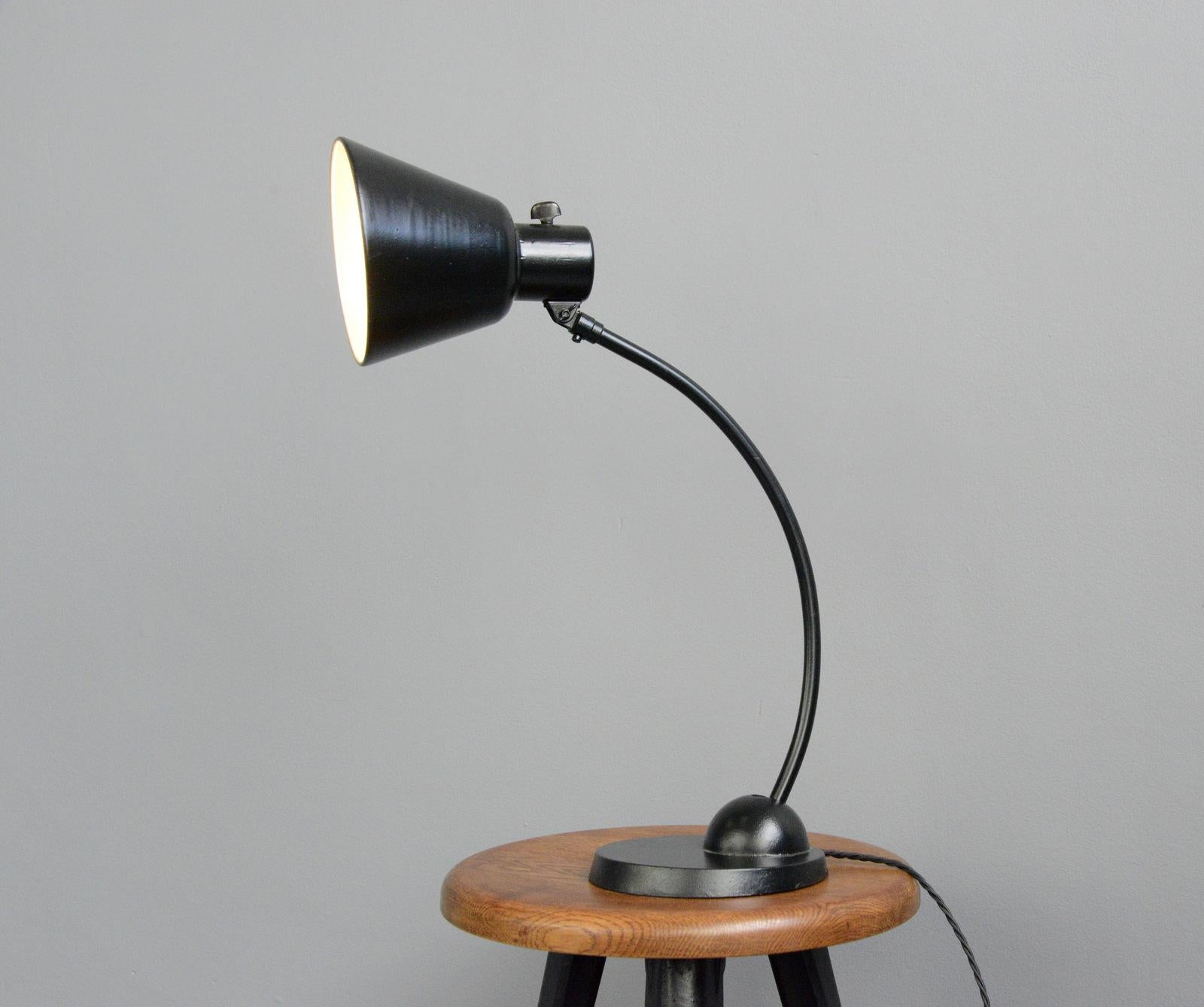 Bauhaus Table Lamp by Schaco, circa 1930s 2