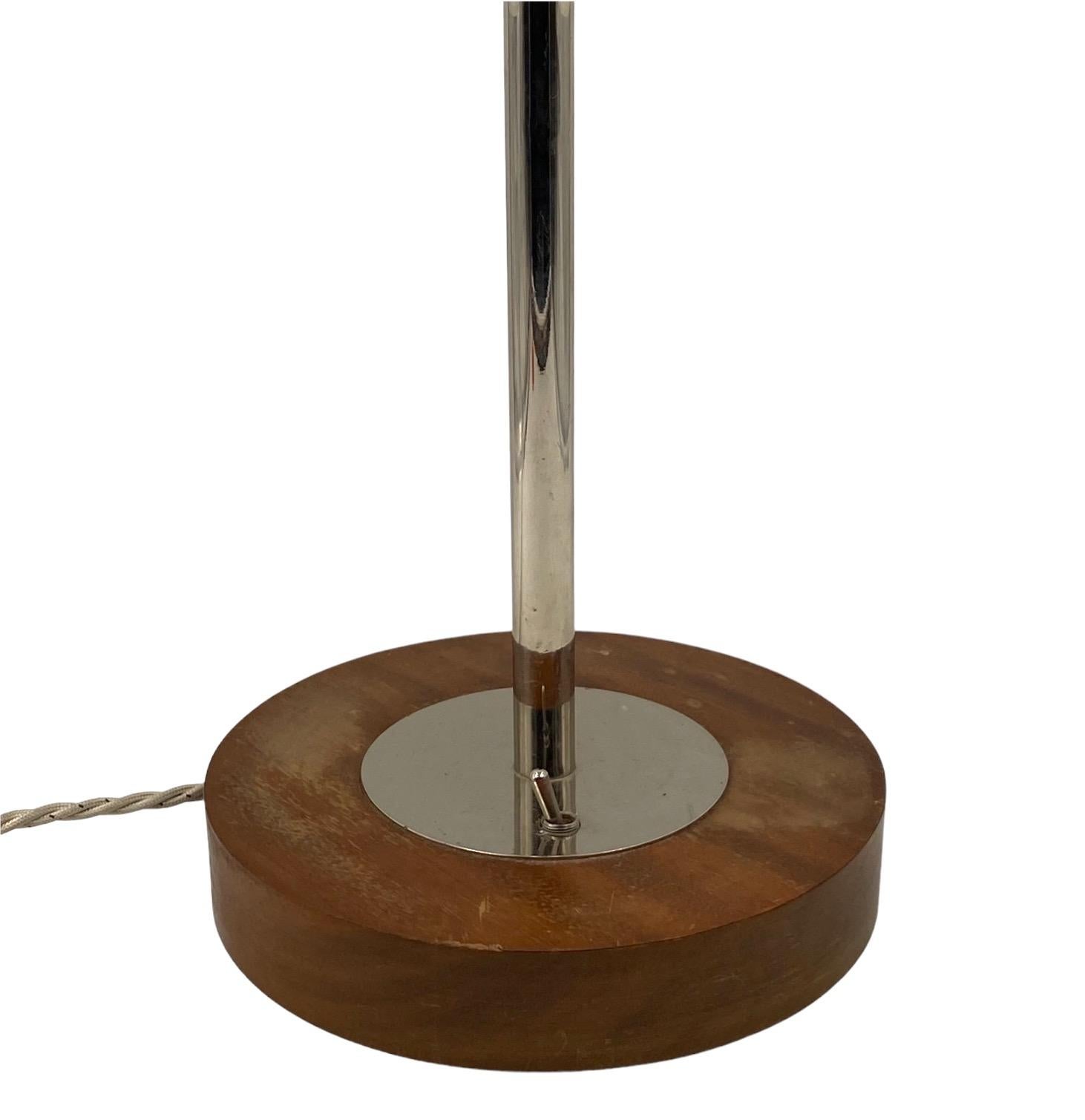 Bauhaus table lamp, Europe 1950s For Sale 4