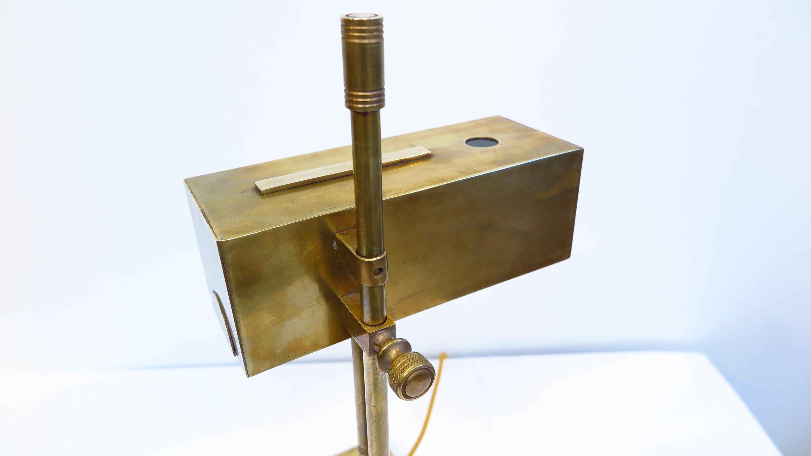 Brass Bauhaus Table Lamp