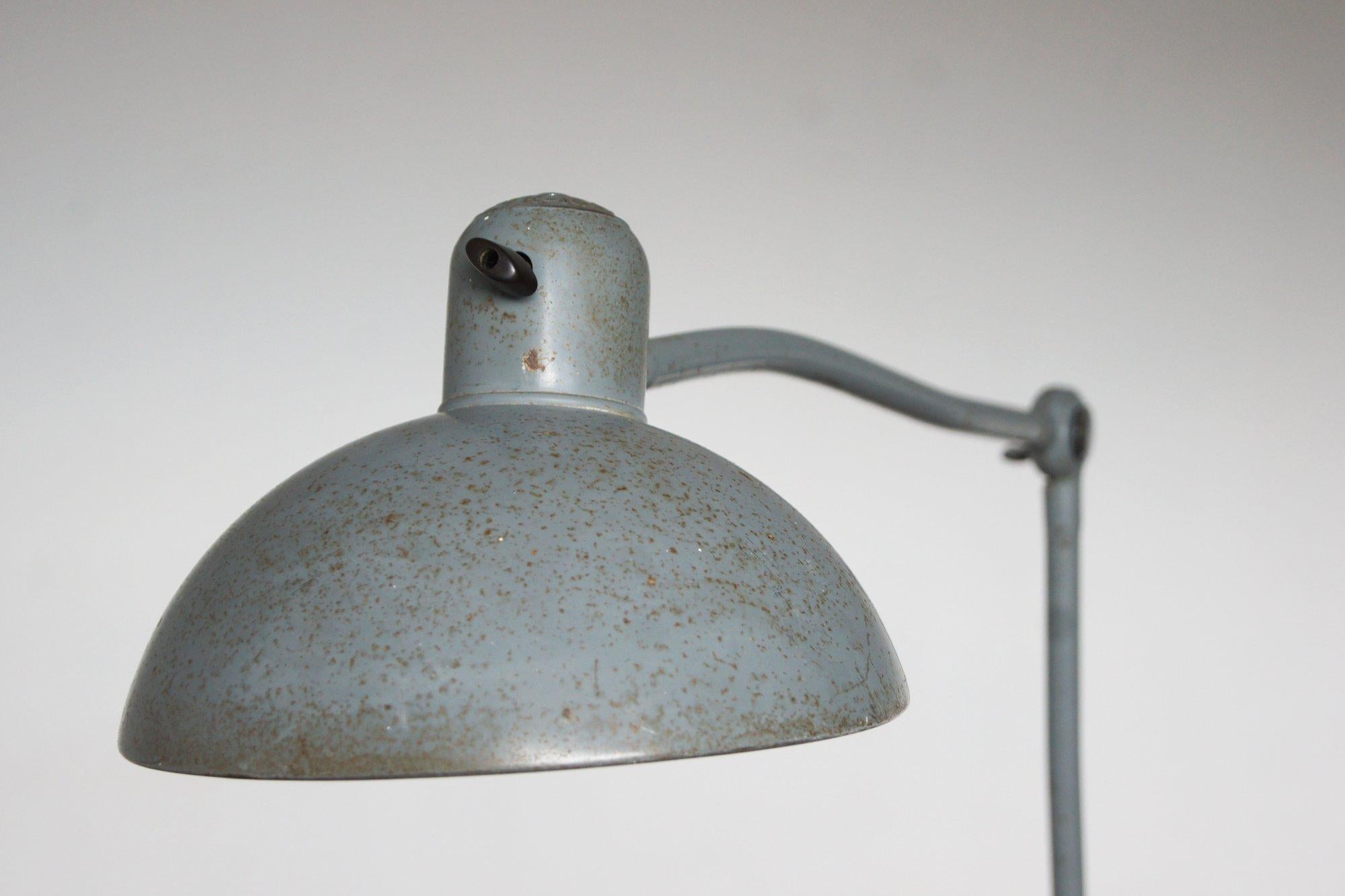 German Bauhaus Table Lamp Model 6726 by Christian Dell Kaiser Idell / Kaiser Leuchten For Sale