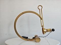 Bauhaus Table Lamp Pendulum by Charles Martin for Woka, Austria 1930s