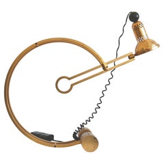 Bauhaus Table Lamp Pendulum by Charles Martin for Woka, Austria 1930s