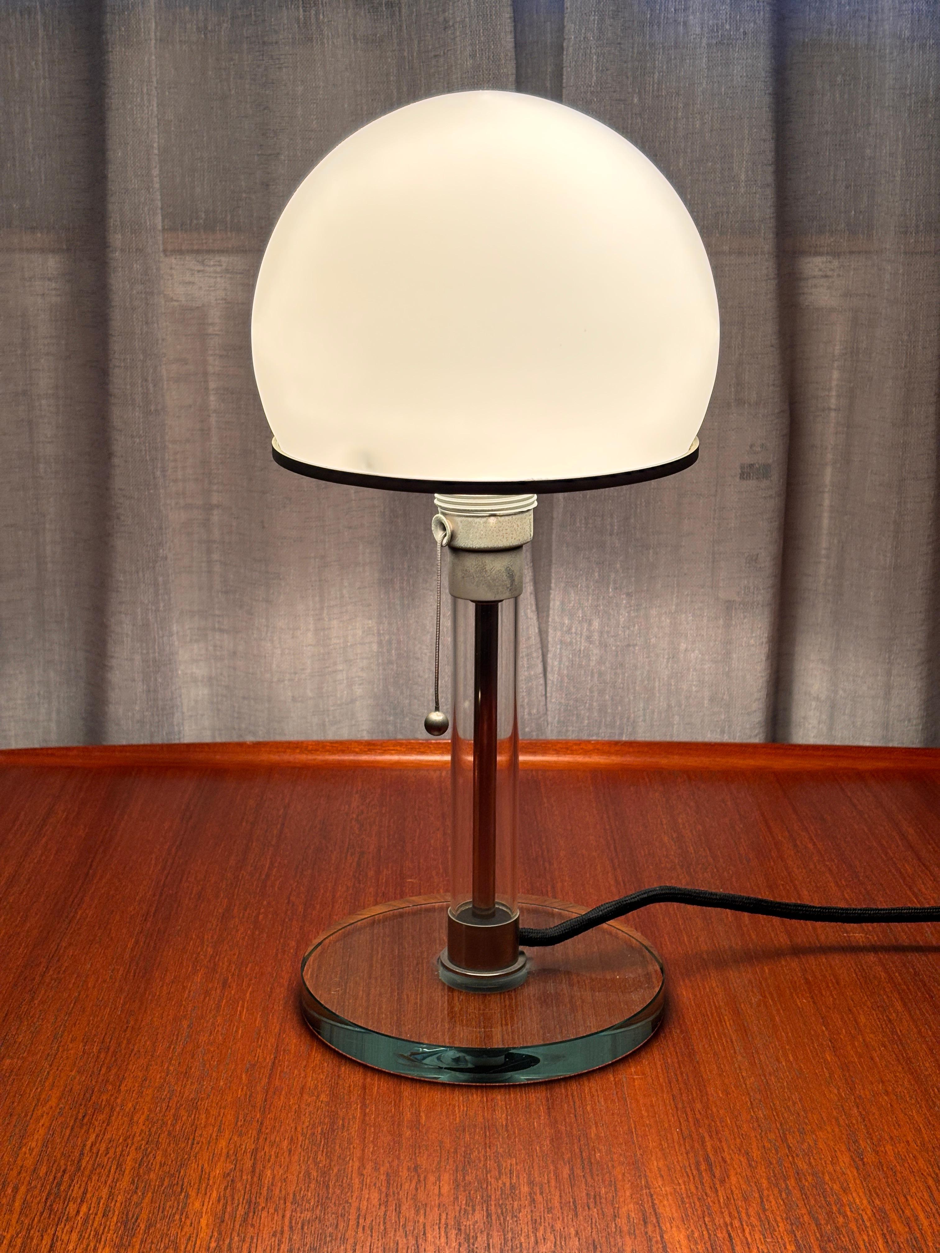 It's a Wagenfeld lamp 