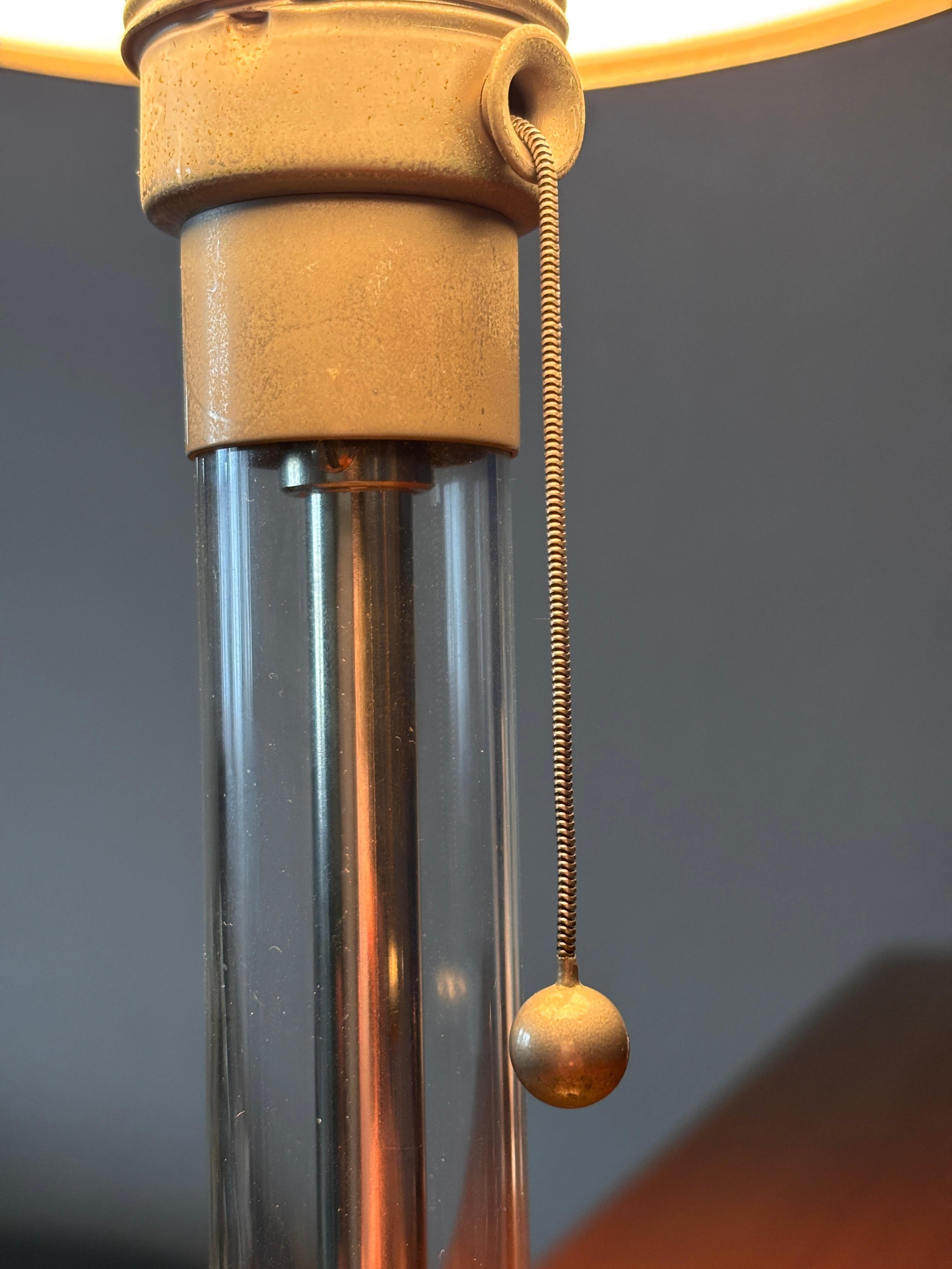Bauhaus table lamp WG 24 by Prof. Wilhelm Wagenfeld In Good Condition For Sale In Hannover, DE