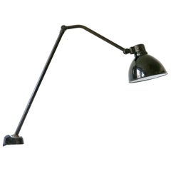 Antique Bauhaus Task Lamp or Clamp Table Light by Peter Behrens for AEG 1920s, Germany