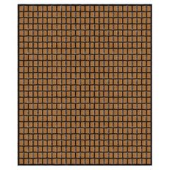 Bauhaus Terreno, Patterned Living Room Wool Silk Rug