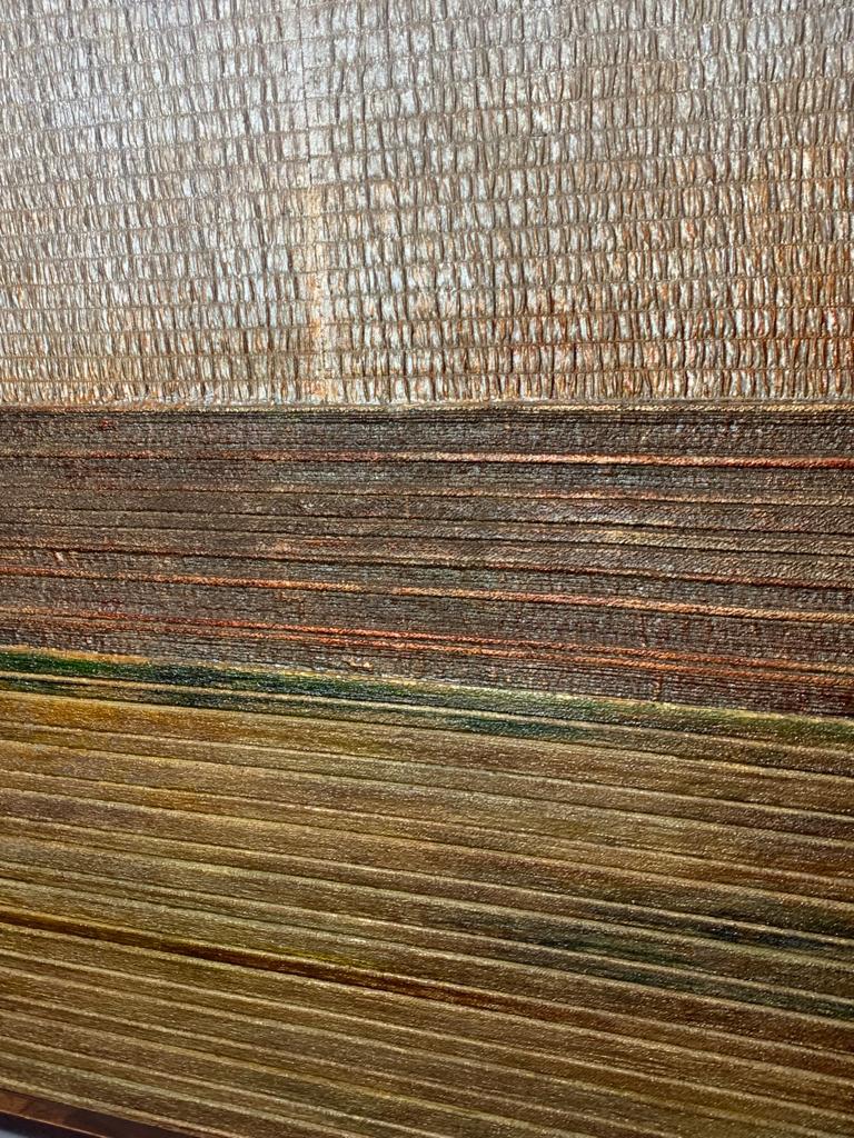 Bauhaus Textured Resin Panel, 1970s For Sale 1