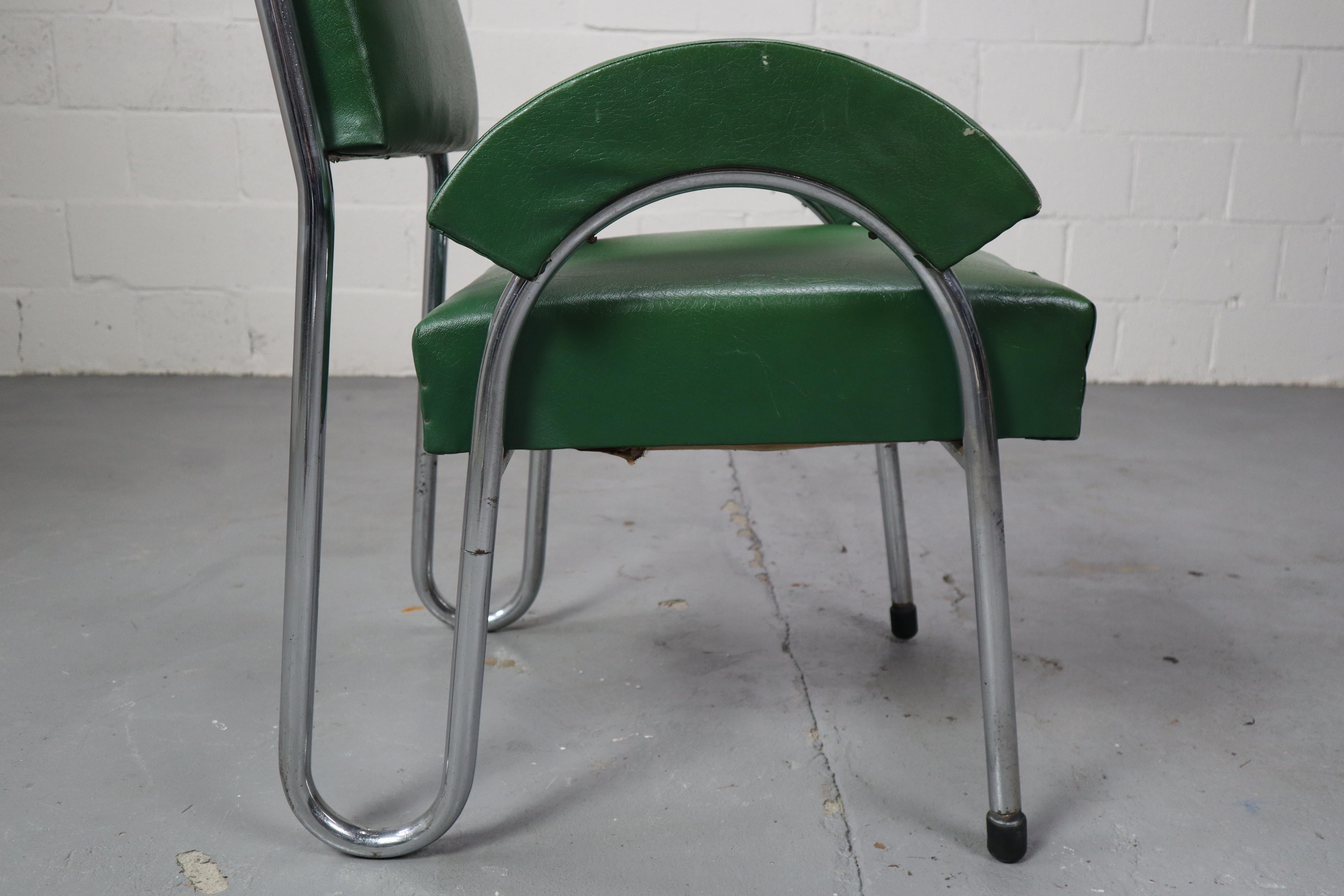 Bauhaus tubular cantilever chair, 1930's For Sale 11