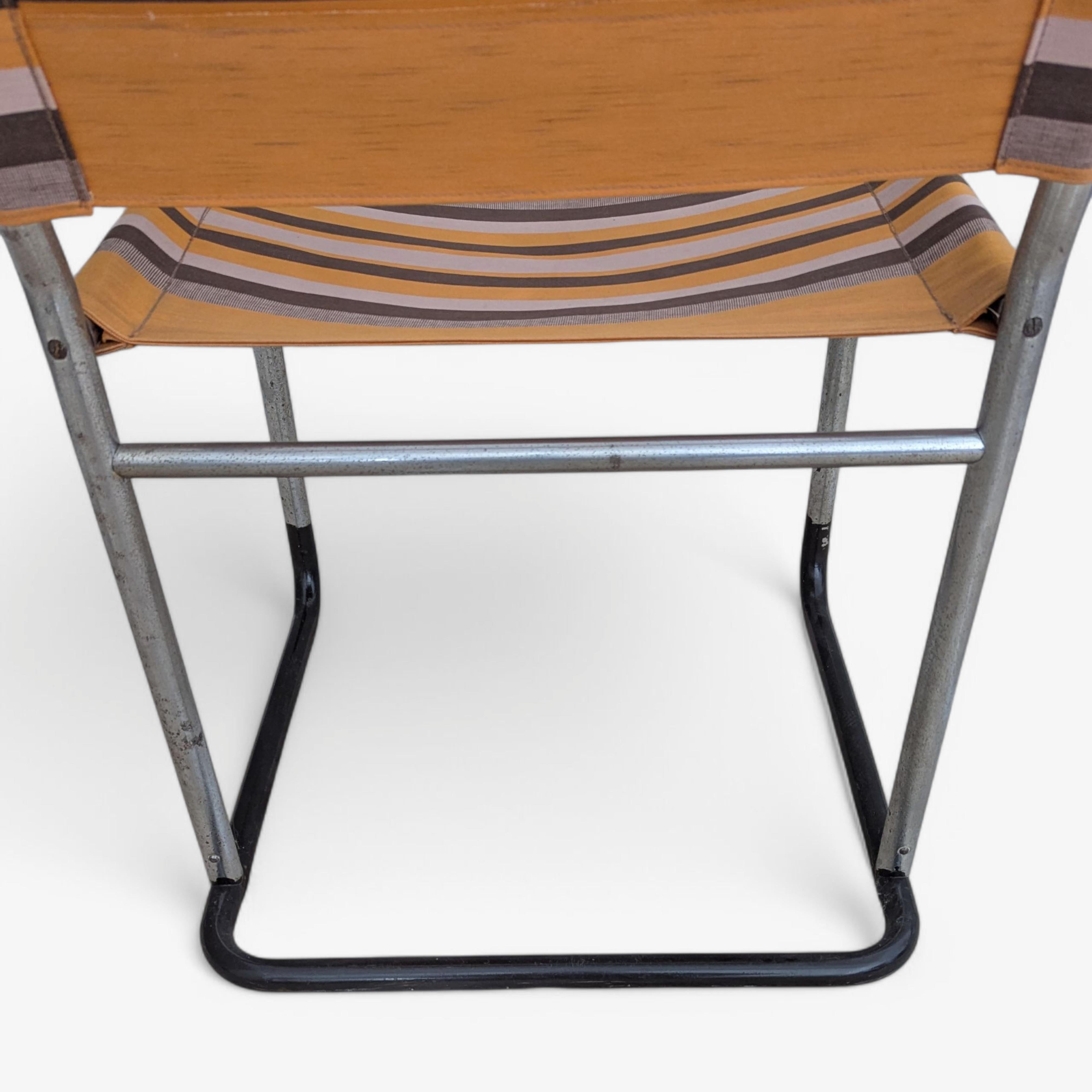 Bauhaus-Sessel aus Stahlrohr von F. Langer für SAB, 1930er Jahre im Angebot 5