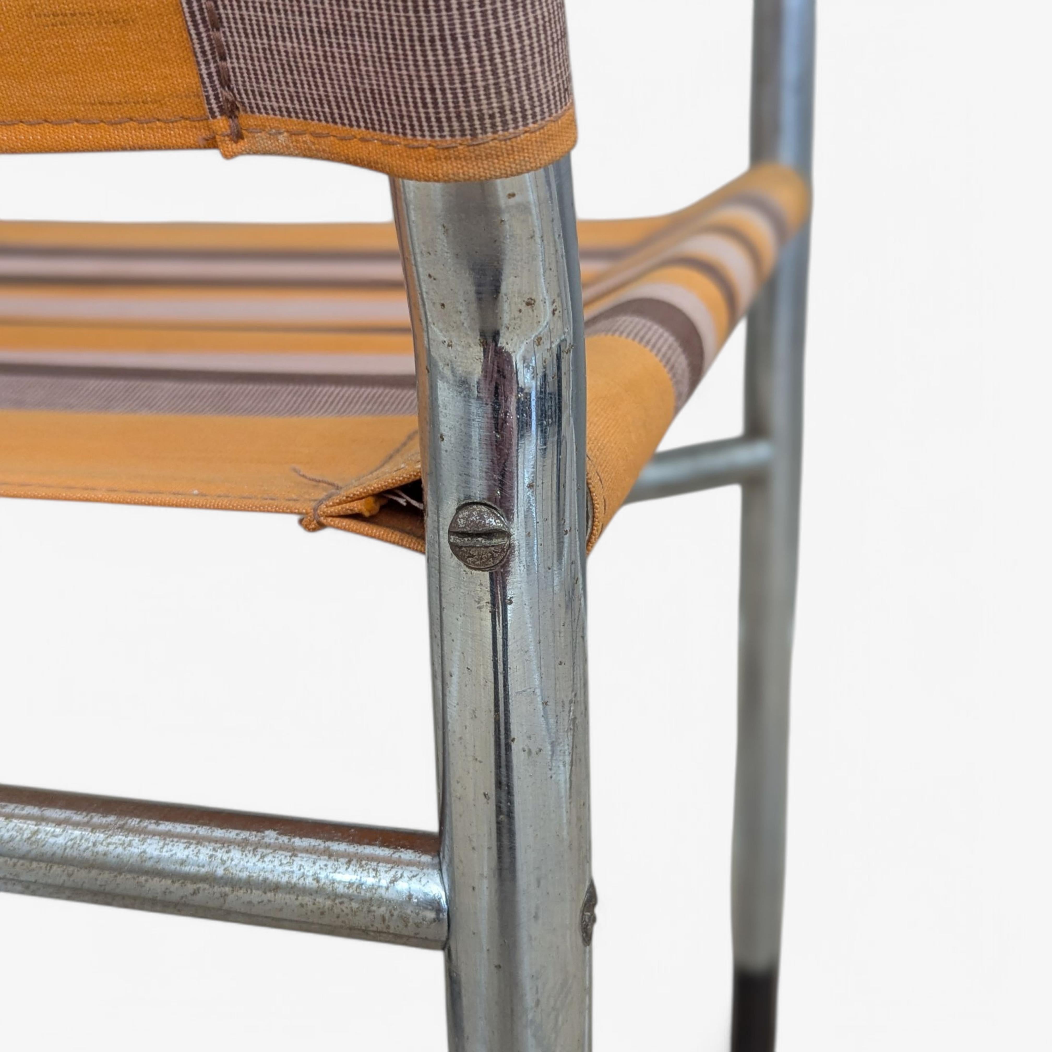 Bauhaus-Sessel aus Stahlrohr von F. Langer für SAB, 1930er Jahre im Angebot 11