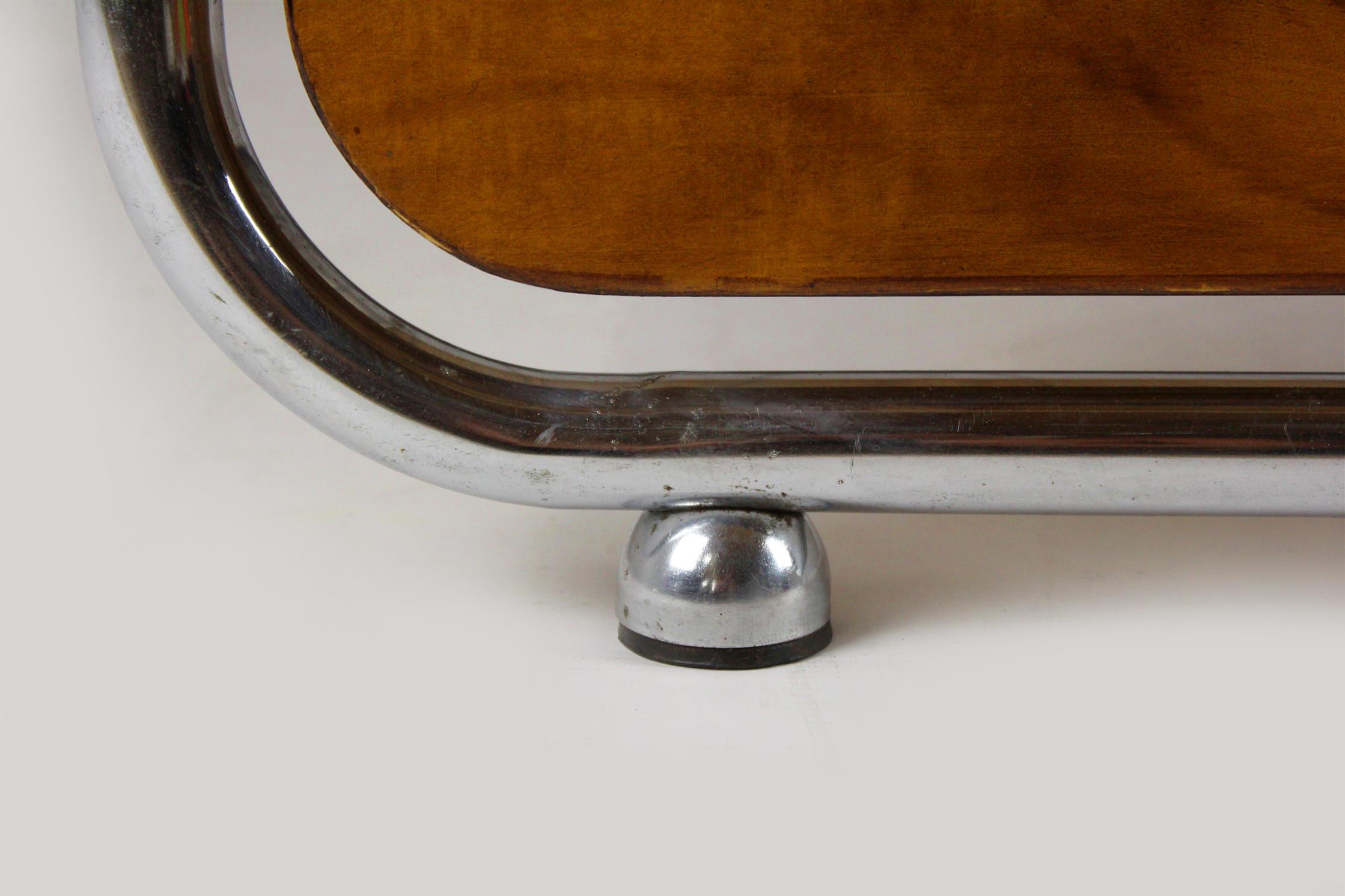 20th Century Bauhaus Tubular Steel Beds, 1940s, Set of 2 For Sale